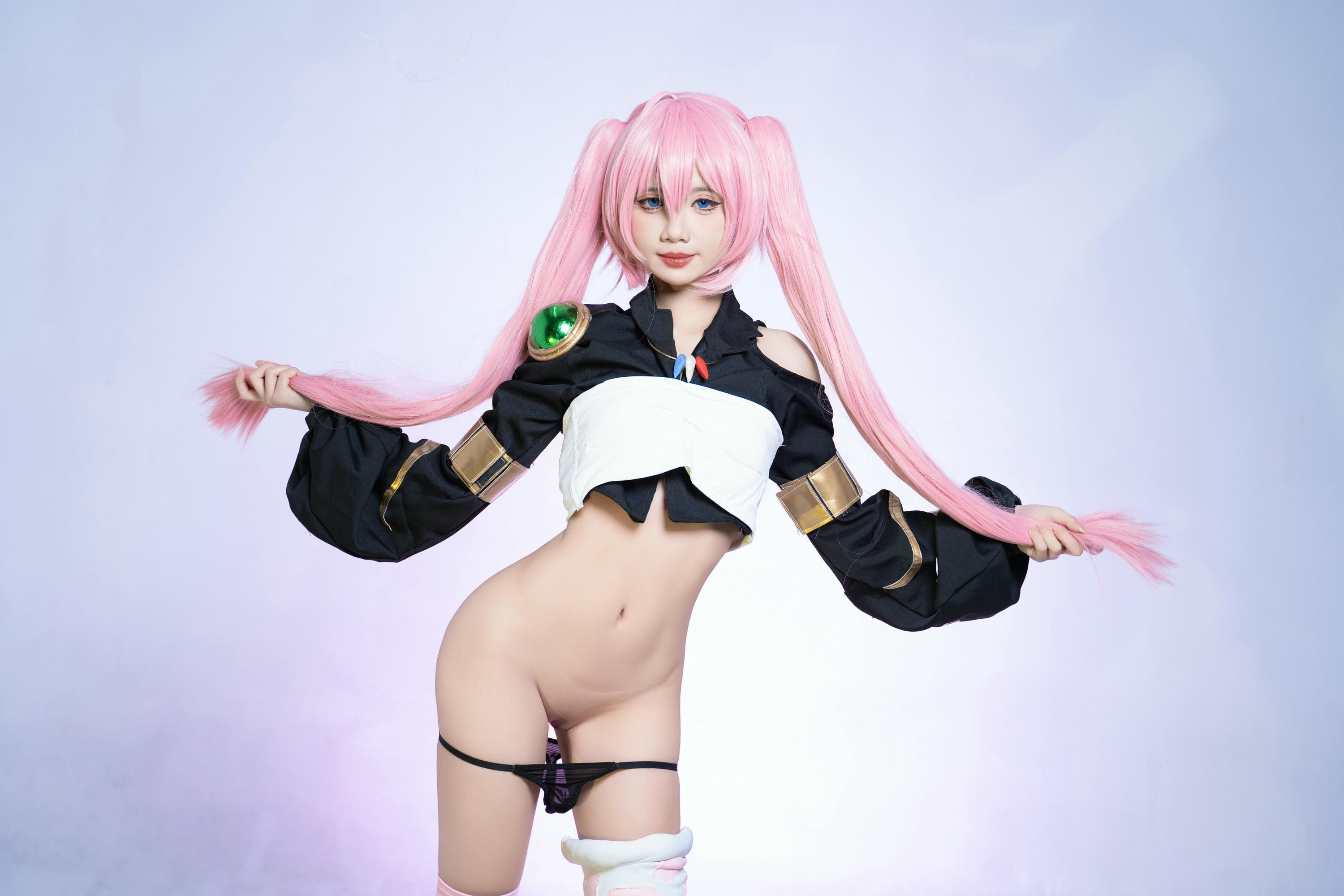越南coser-PoppaChan NO.041 Milim Nava (Tensei Shitara Slime Datta Ken) [119P8V-766MB]_第1集