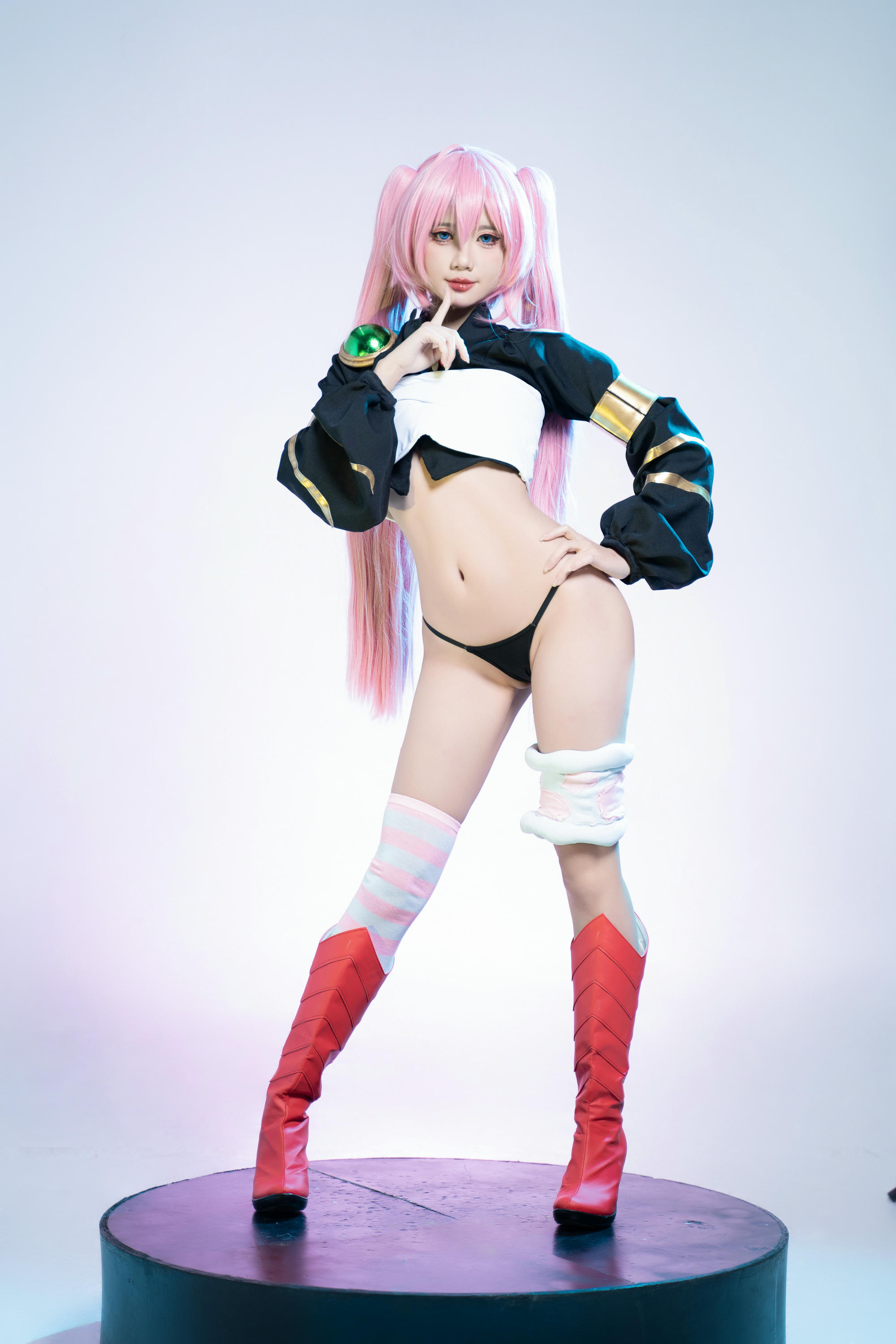 越南coser-PoppaChan NO.041 Milim Nava (Tensei Shitara Slime Datta Ken) [119P8V-766MB]_第1集