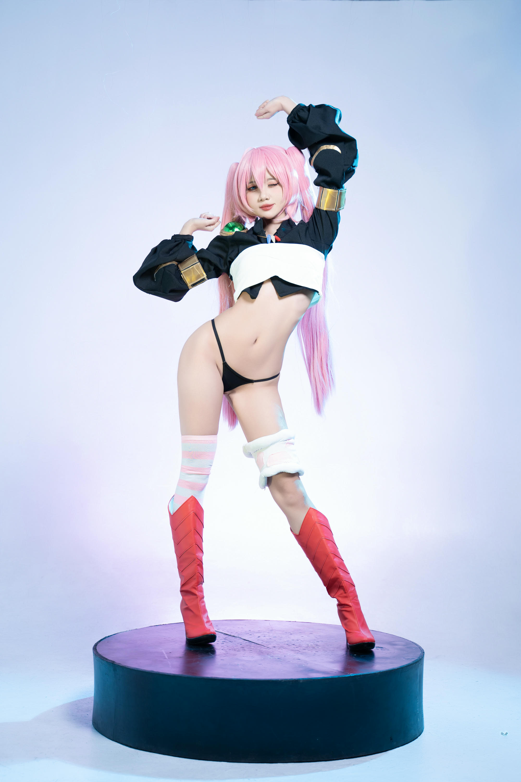 越南coser-PoppaChan NO.041 Milim Nava (Tensei Shitara Slime Datta Ken) [119P8V-766MB]_第1集