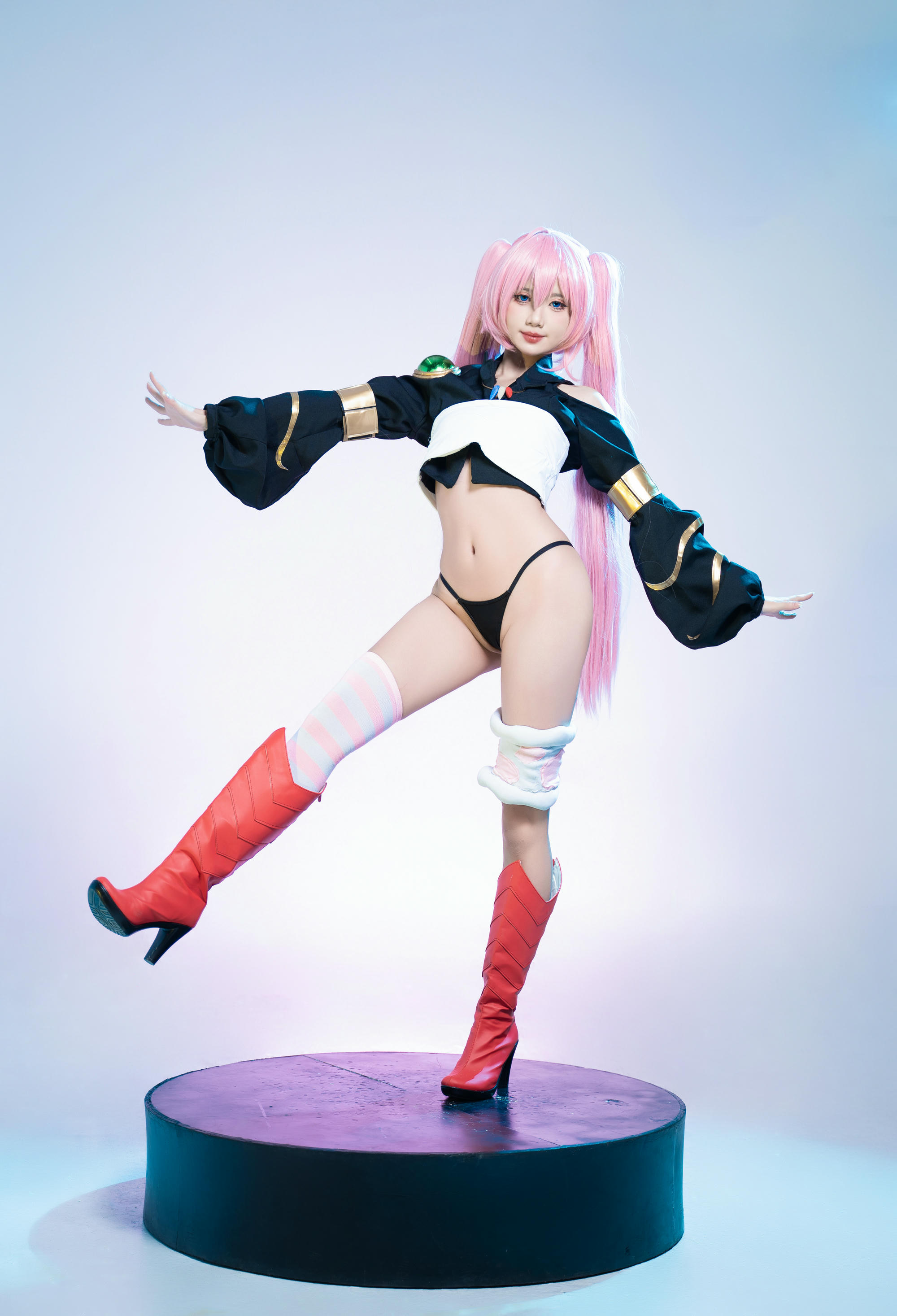越南coser-PoppaChan NO.041 Milim Nava (Tensei Shitara Slime Datta Ken) [119P8V-766MB]_第1集