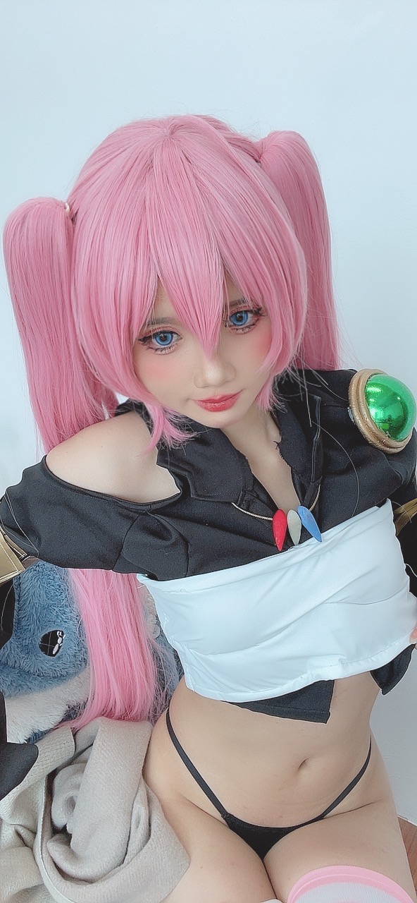 越南coser-PoppaChan NO.041 Milim Nava (Tensei Shitara Slime Datta Ken) [119P8V-766MB]-Selfies [79]_第2集