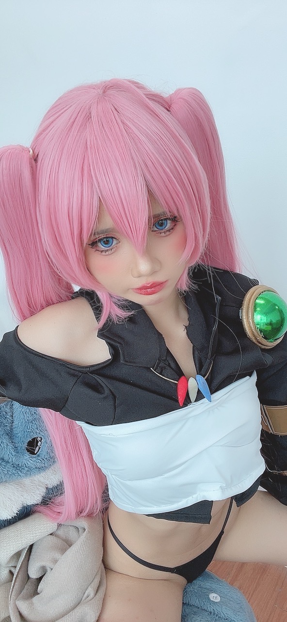 越南coser-PoppaChan NO.041 Milim Nava (Tensei Shitara Slime Datta Ken) [119P8V-766MB]-Selfies [79]_第2集