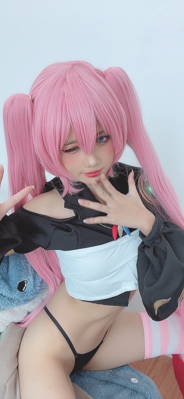 越南coser-PoppaChan NO.041 Milim Nava (Tensei Shitara Slime Datta Ken) [119P8V-766MB]-Selfies [79]_第2集