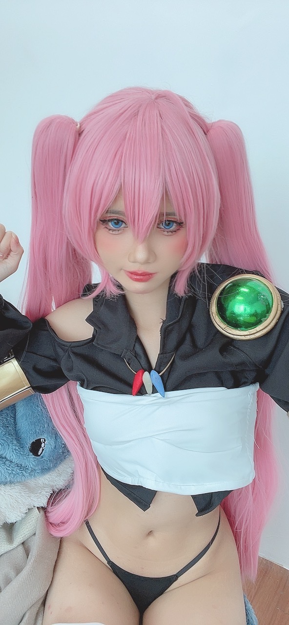 越南coser-PoppaChan NO.041 Milim Nava (Tensei Shitara Slime Datta Ken) [119P8V-766MB]-Selfies [79]_第2集