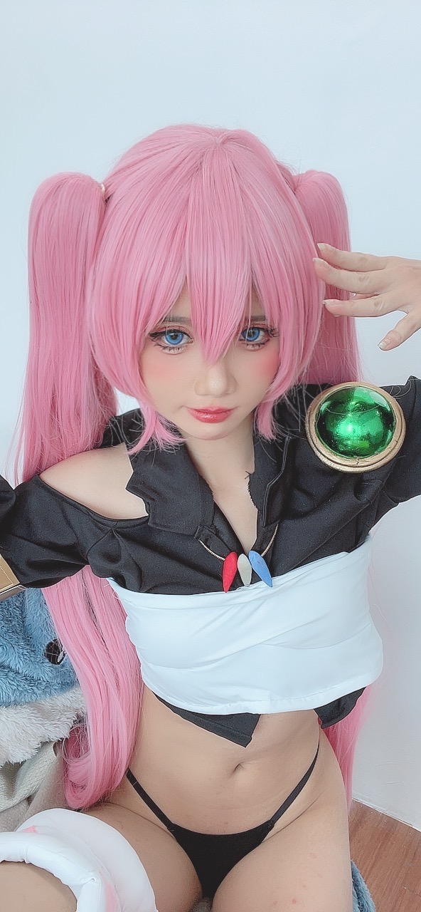 越南coser-PoppaChan NO.041 Milim Nava (Tensei Shitara Slime Datta Ken) [119P8V-766MB]-Selfies [79]_第2集