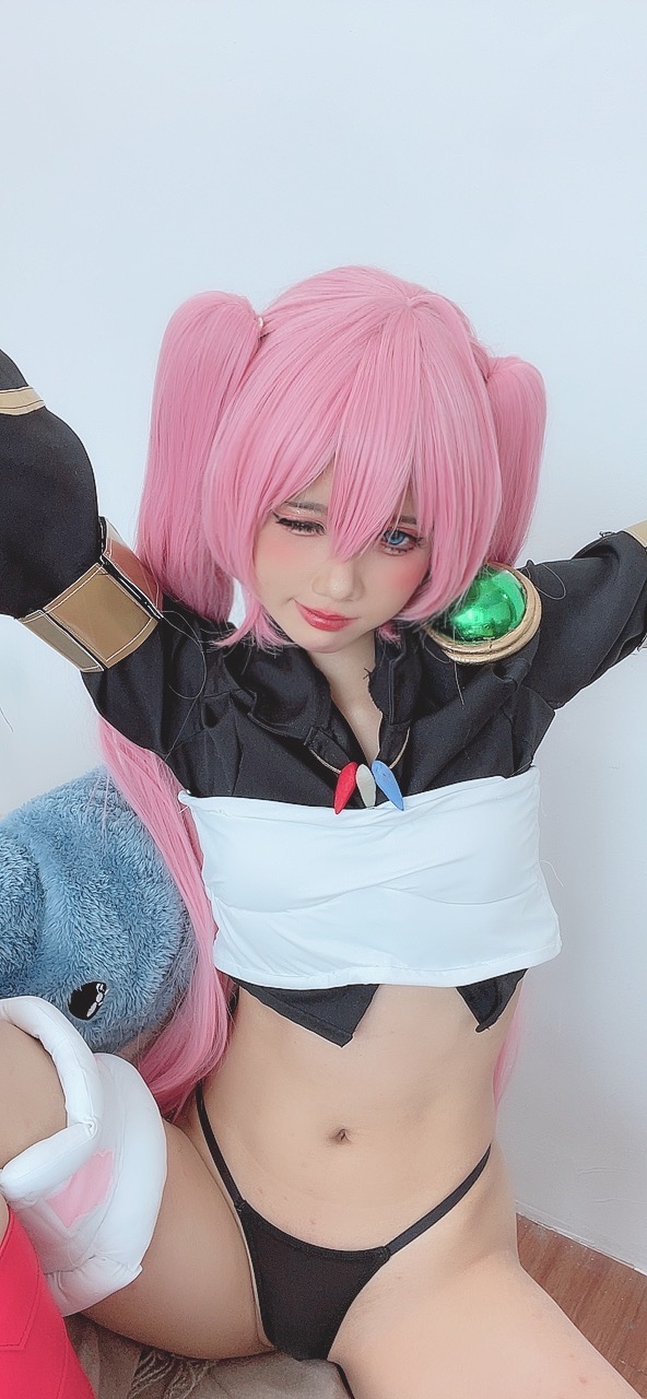 越南coser-PoppaChan NO.041 Milim Nava (Tensei Shitara Slime Datta Ken) [119P8V-766MB]-Selfies [79]_第2集