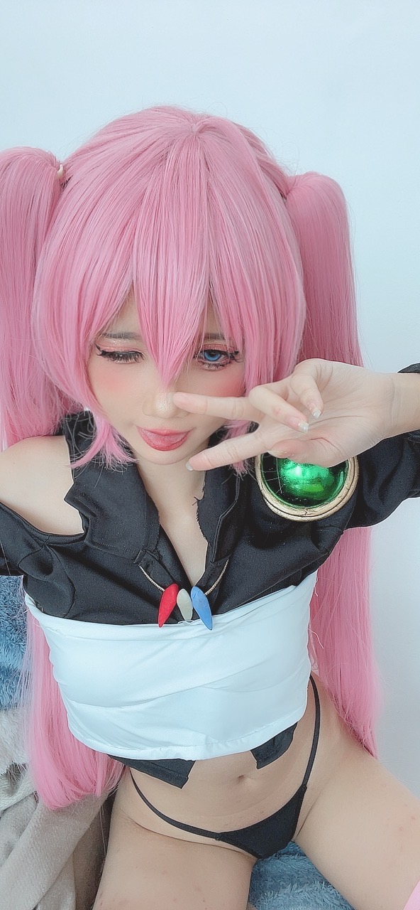 越南coser-PoppaChan NO.041 Milim Nava (Tensei Shitara Slime Datta Ken) [119P8V-766MB]-Selfies [79]_第2集