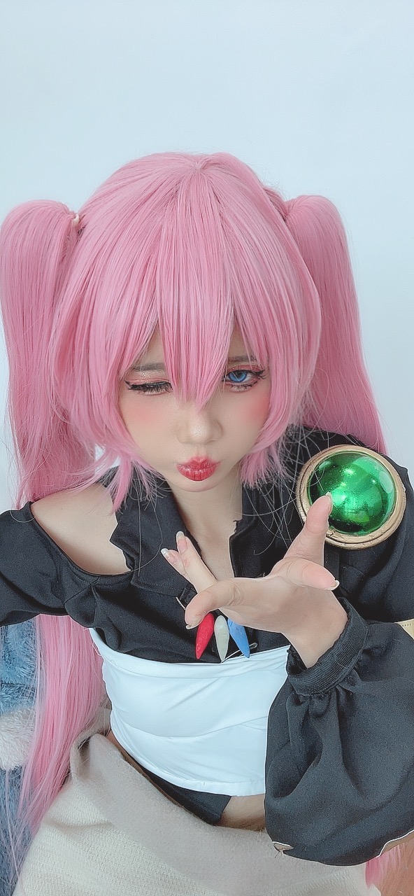 越南coser-PoppaChan NO.041 Milim Nava (Tensei Shitara Slime Datta Ken) [119P8V-766MB]-Selfies [79]_第1集