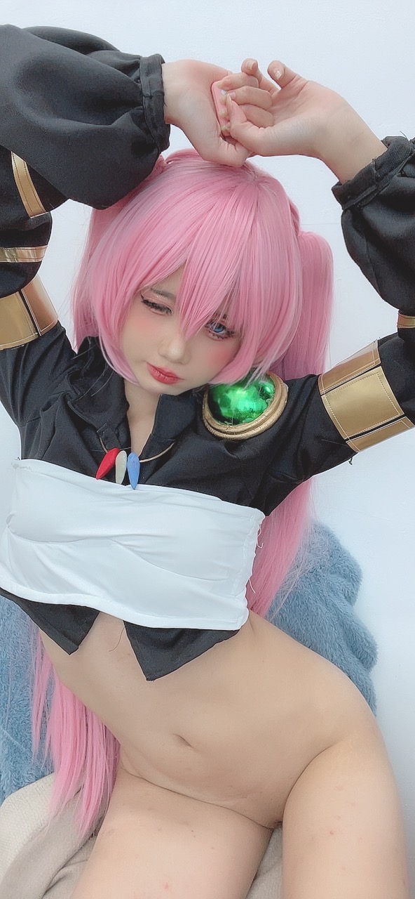 越南coser-PoppaChan NO.041 Milim Nava (Tensei Shitara Slime Datta Ken) [119P8V-766MB]-Selfies [79]_第4集