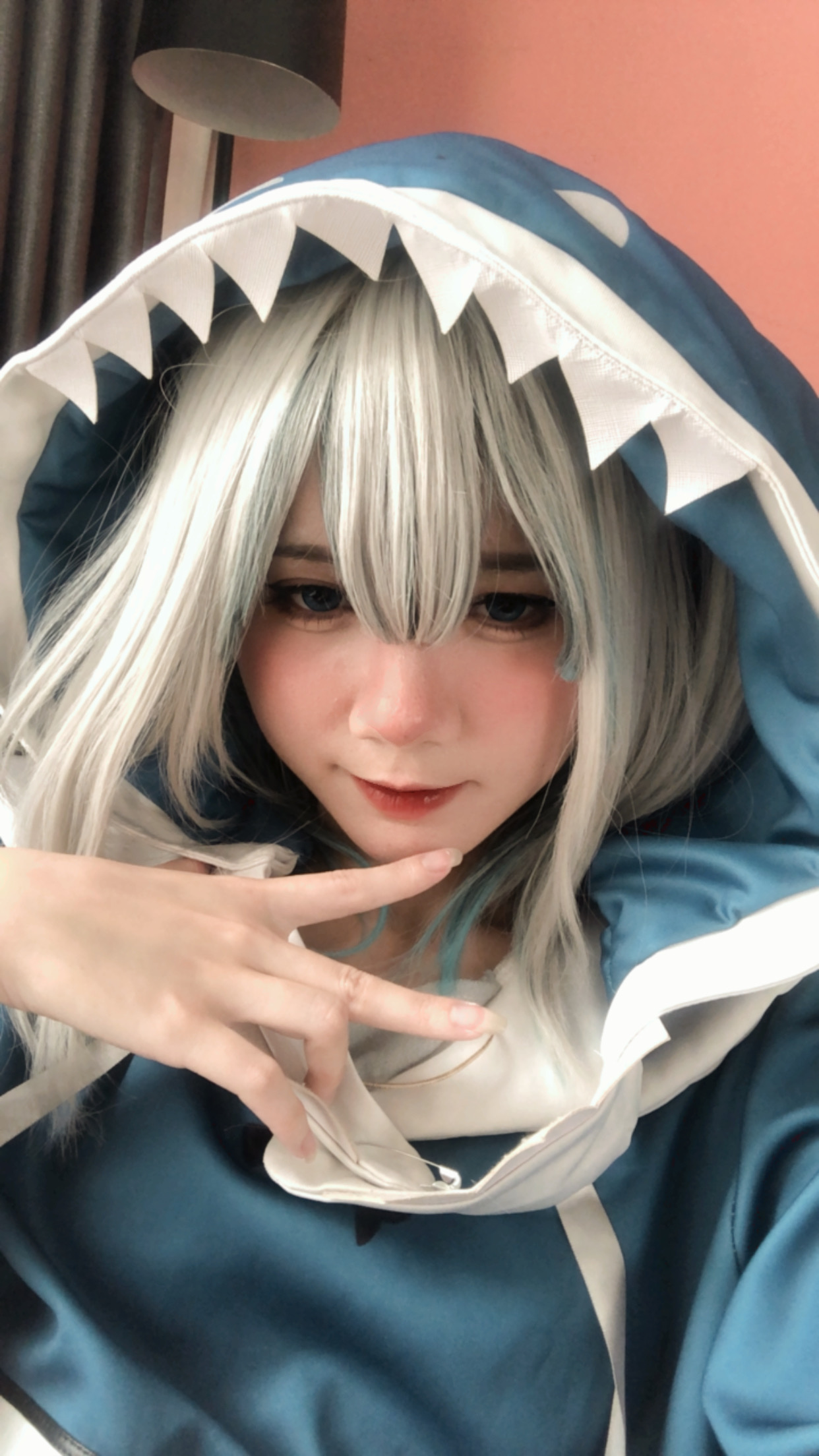 越南coser-PoppaChan NO.005 (ChanPoppa) [Gumroad] NOne Gawr Gura[48P-10V-725.9M]_第2集