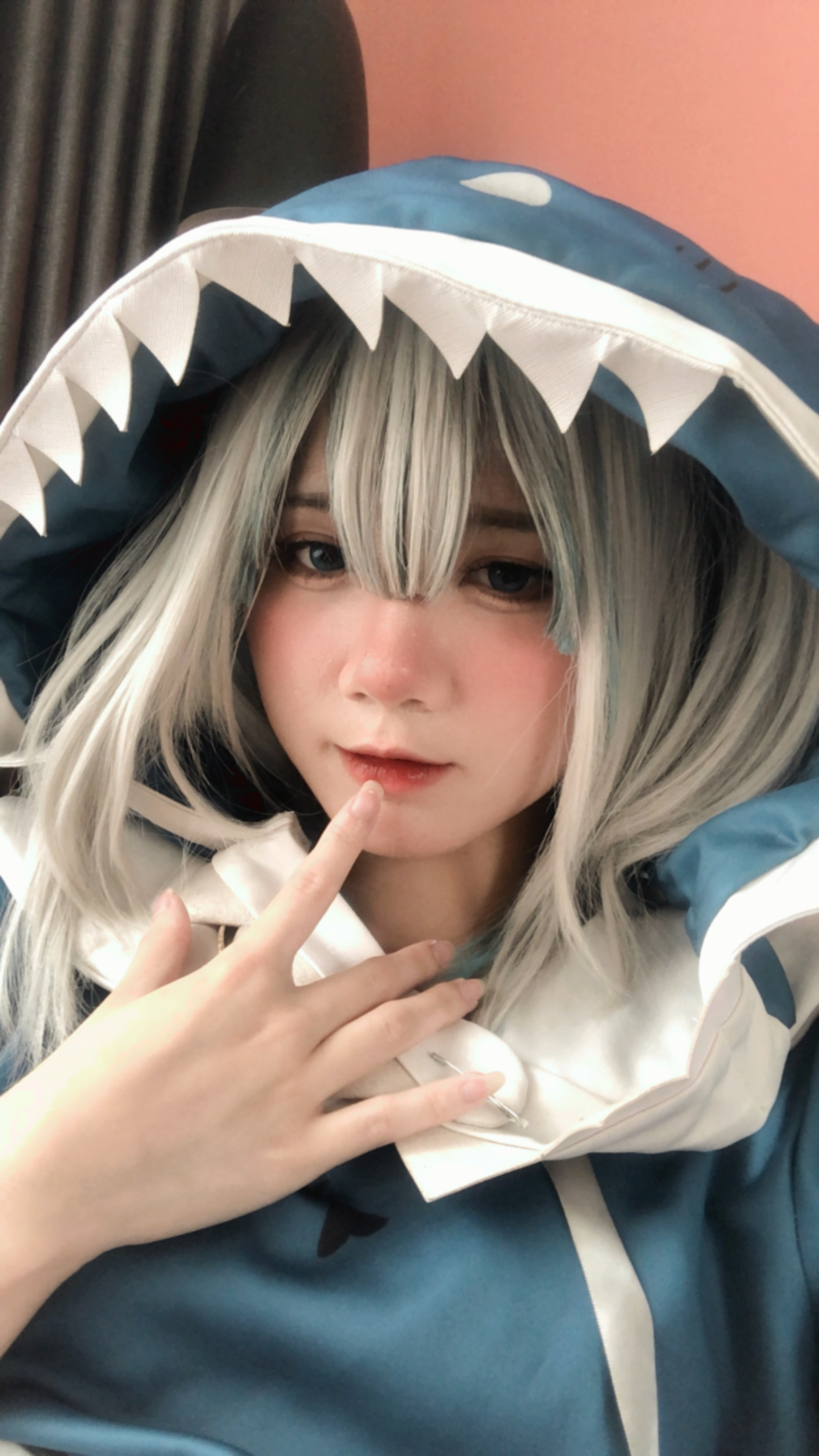 越南coser-PoppaChan NO.005 (ChanPoppa) [Gumroad] NOne Gawr Gura[48P-10V-725.9M]_第2集