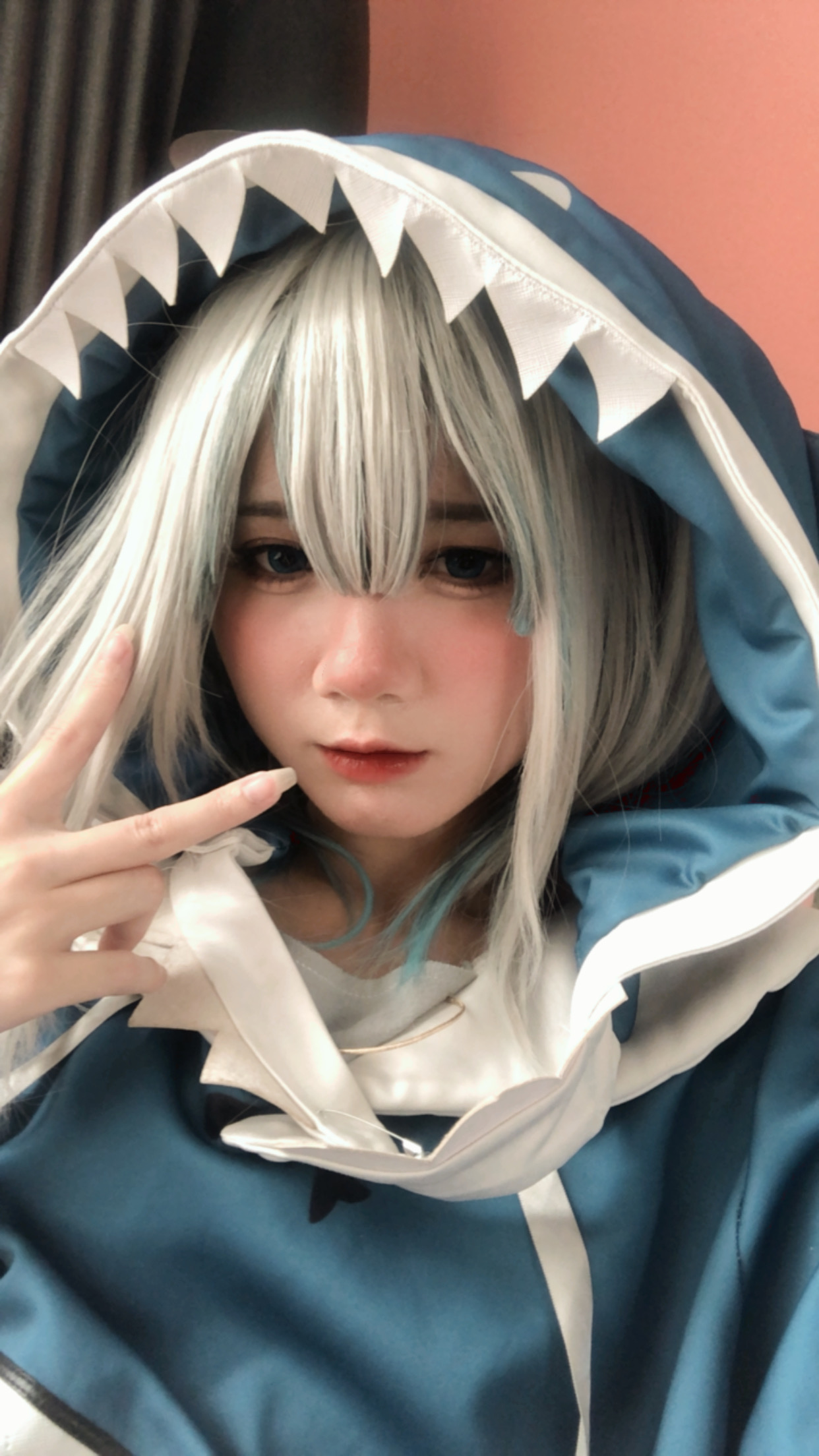 越南coser-PoppaChan NO.005 (ChanPoppa) [Gumroad] NOne Gawr Gura[48P-10V-725.9M]_第2集