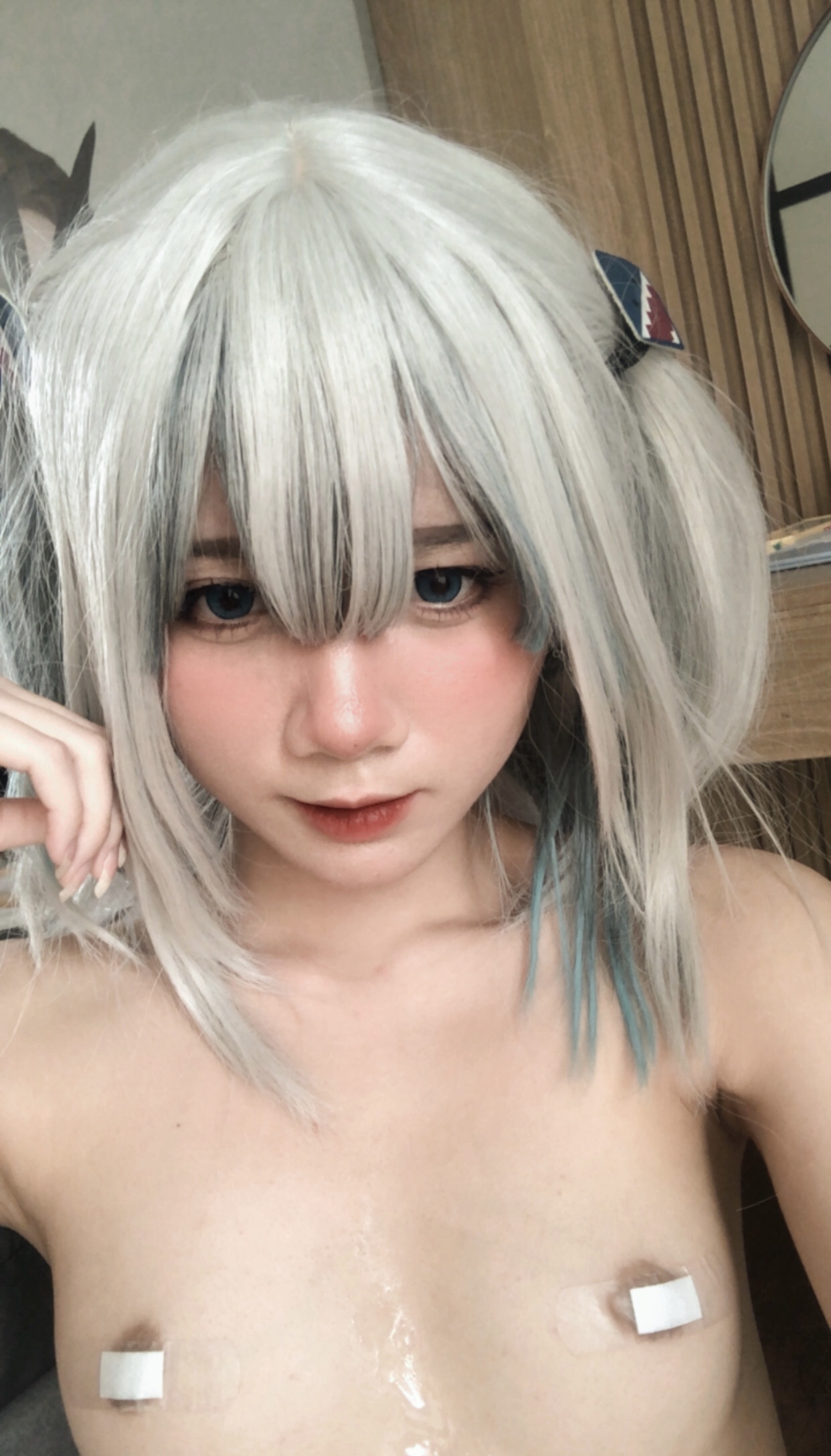 越南coser-PoppaChan NO.005 (ChanPoppa) [Gumroad] NOne Gawr Gura[48P-10V-725.9M]_第2集