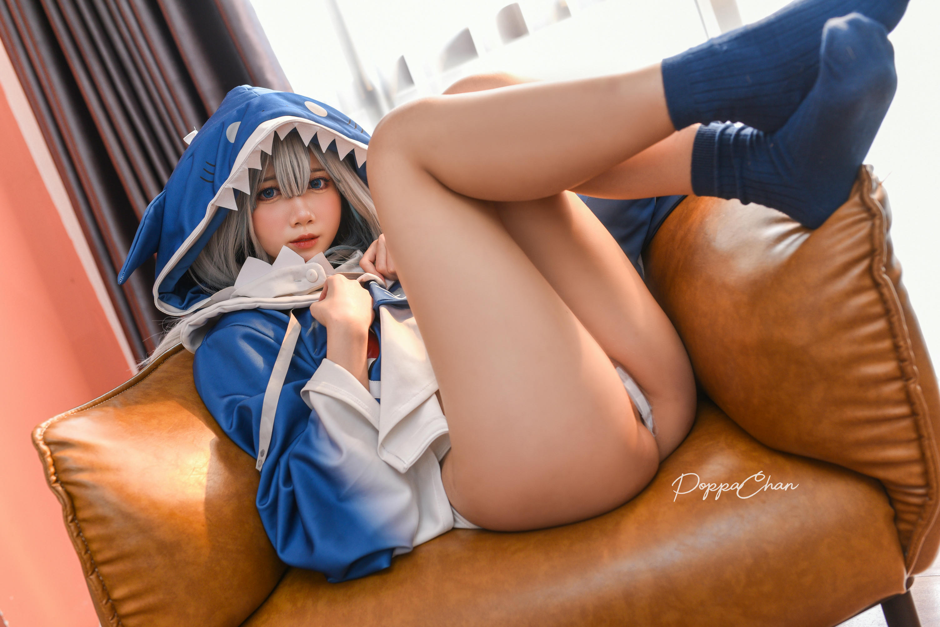 越南coser-PoppaChan NO.005 (ChanPoppa) [Gumroad] NOne Gawr Gura[48P-10V-725.9M]_第1集