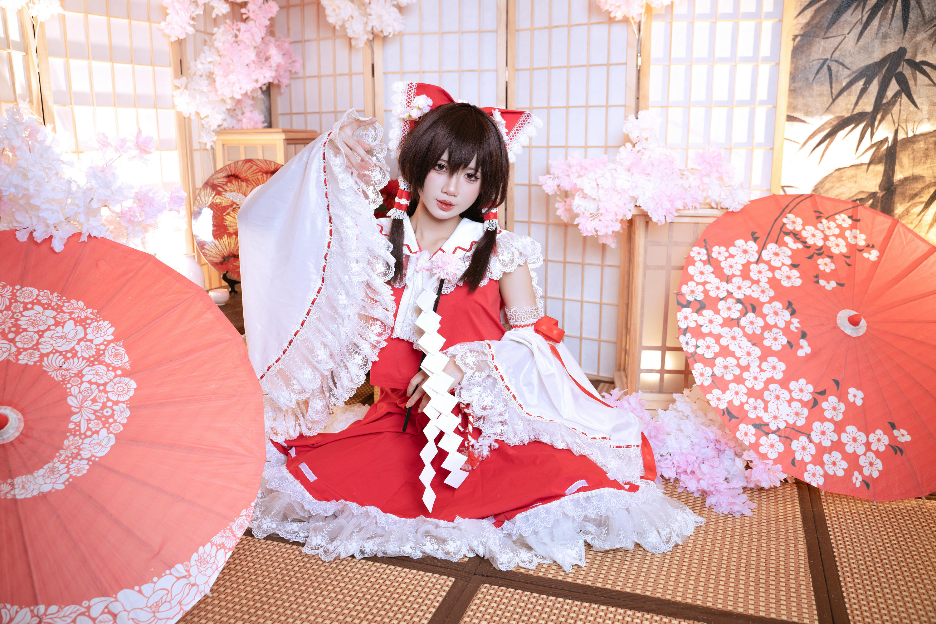越南coser-PoppaChan NO.044 Reimu Hakurei[111P 14V 1.13G]_第1集