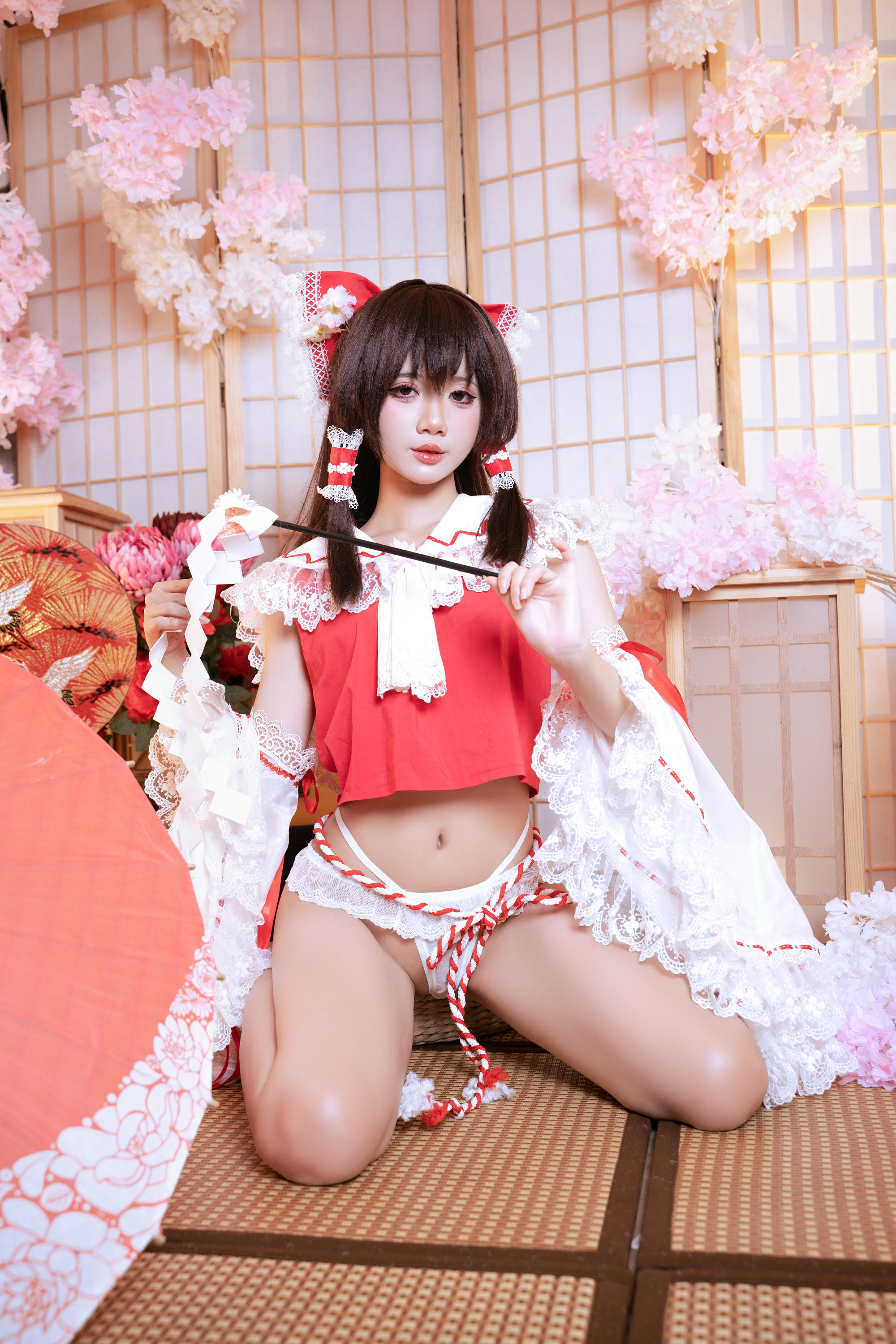 越南coser-PoppaChan NO.044 Reimu Hakurei[111P 14V 1.13G]_第1集