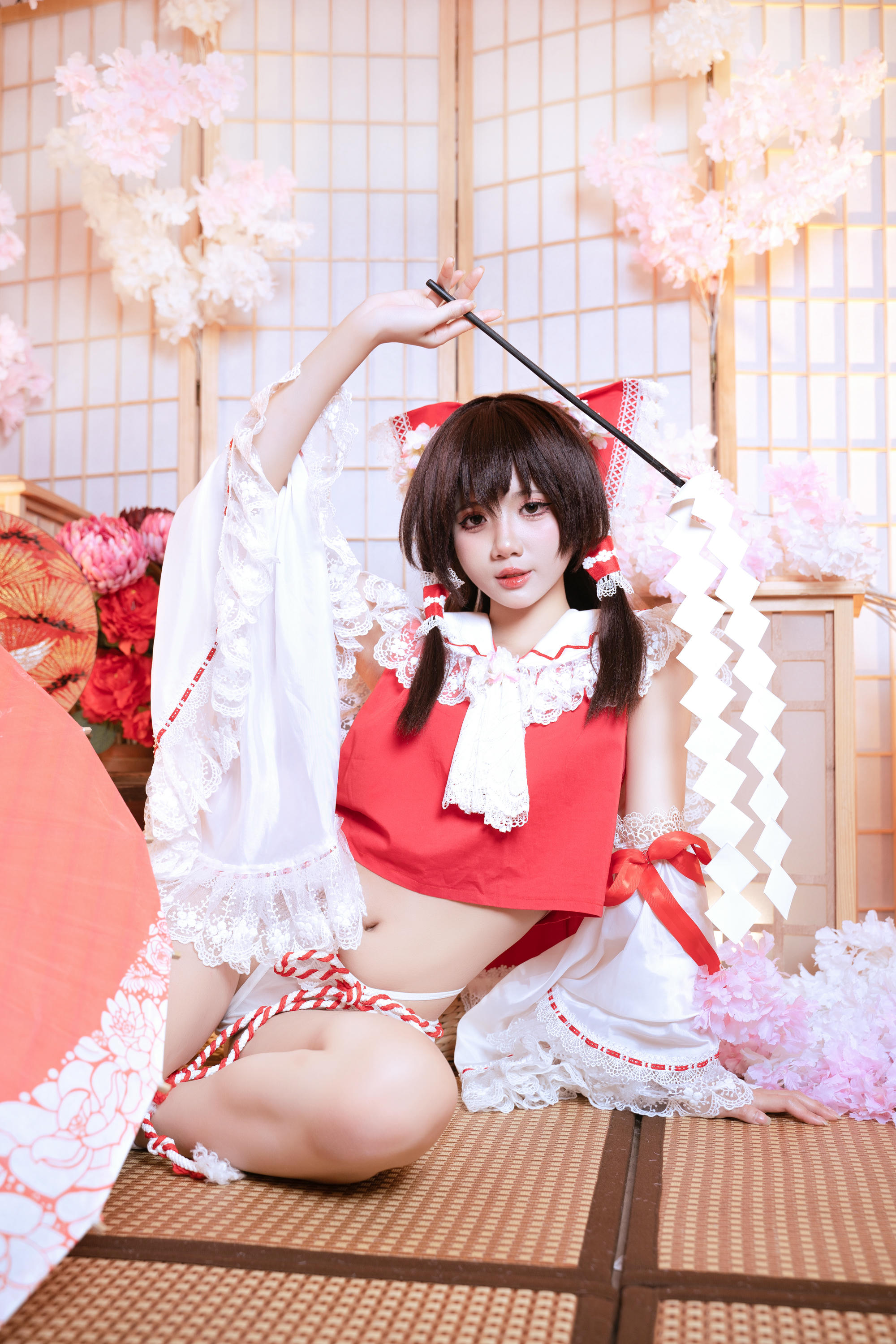 越南coser-PoppaChan NO.044 Reimu Hakurei[111P 14V 1.13G]_第1集