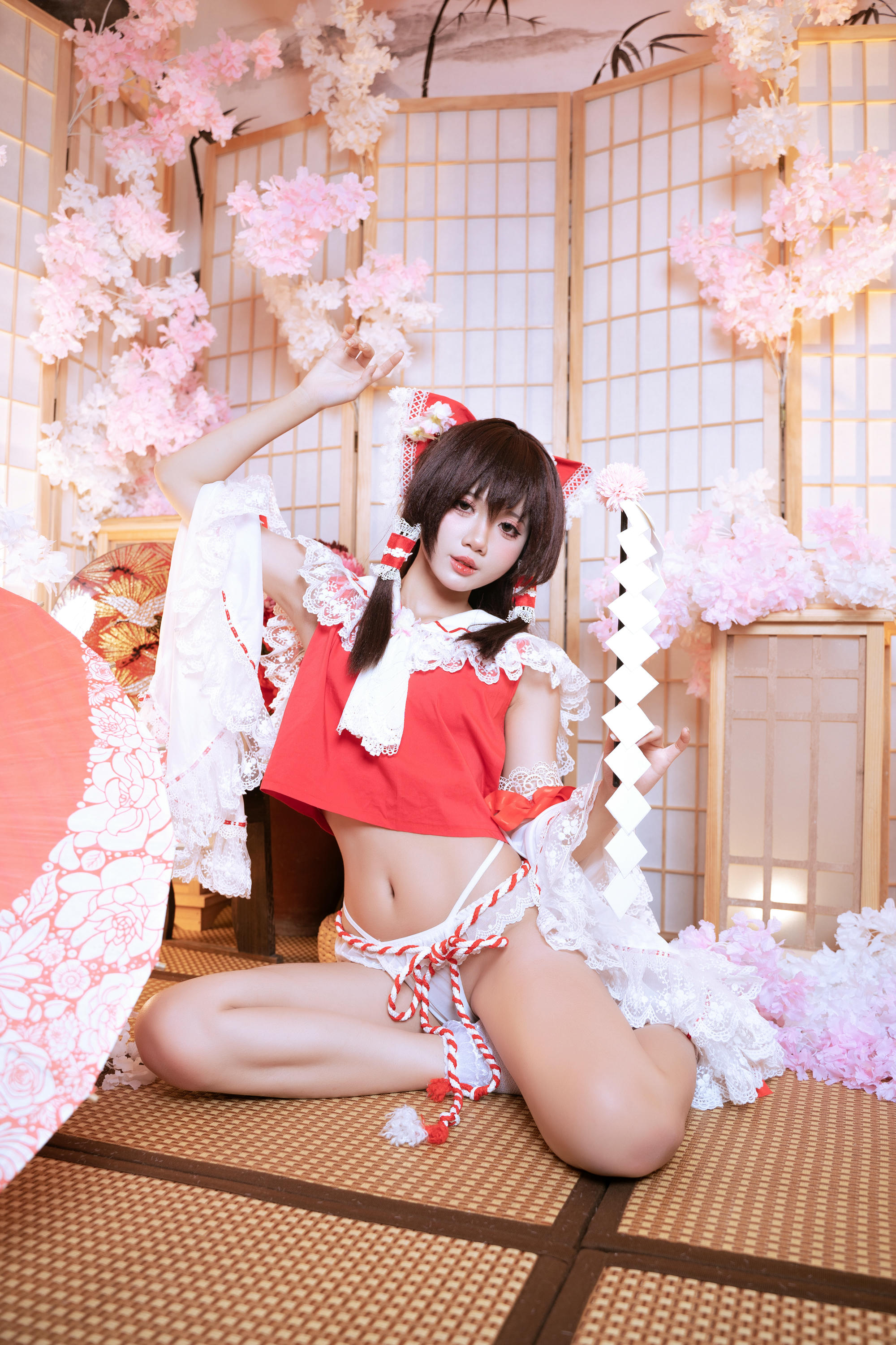 越南coser-PoppaChan NO.044 Reimu Hakurei[111P 14V 1.13G]_第1集