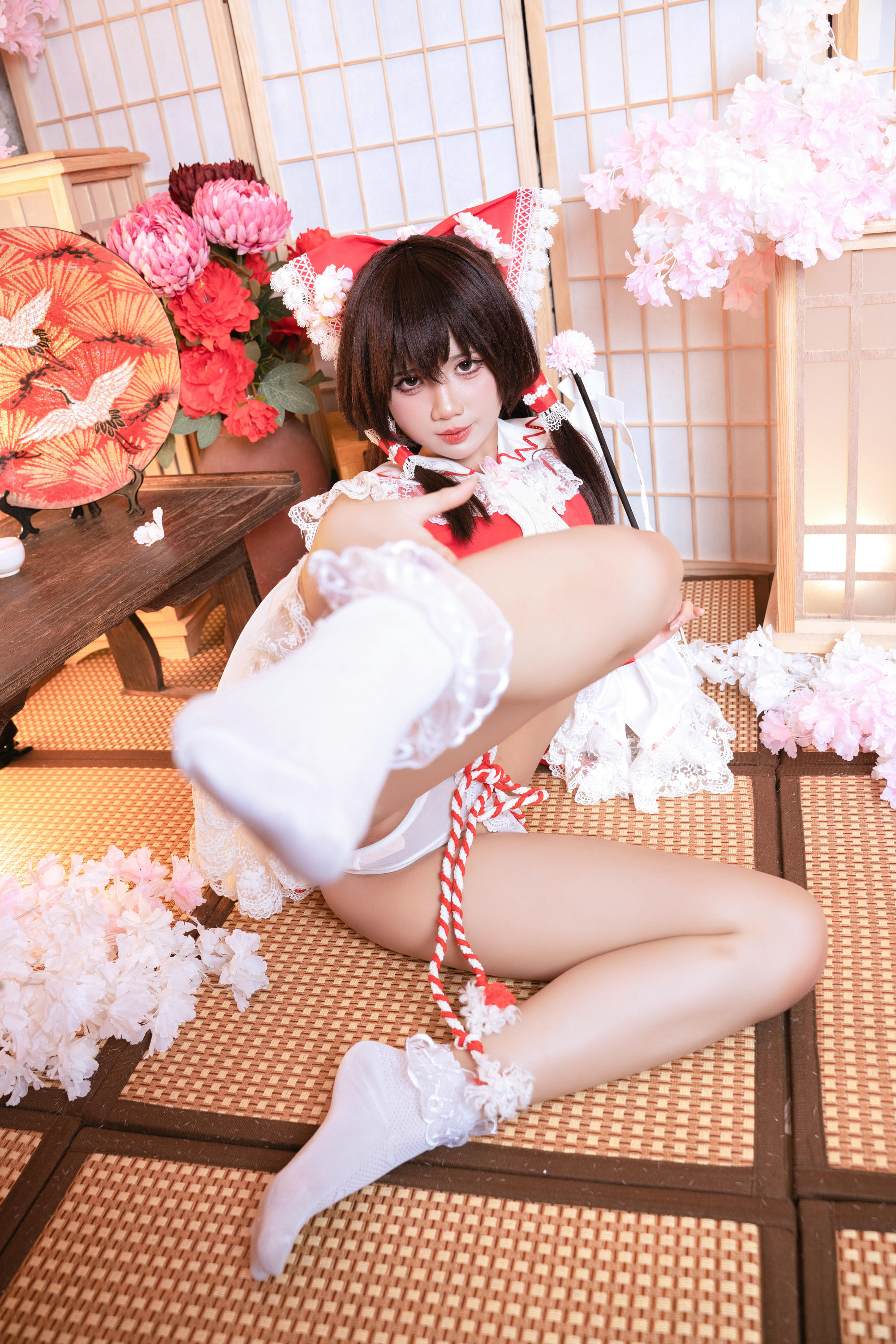 越南coser-PoppaChan NO.044 Reimu Hakurei[111P 14V 1.13G]_第1集