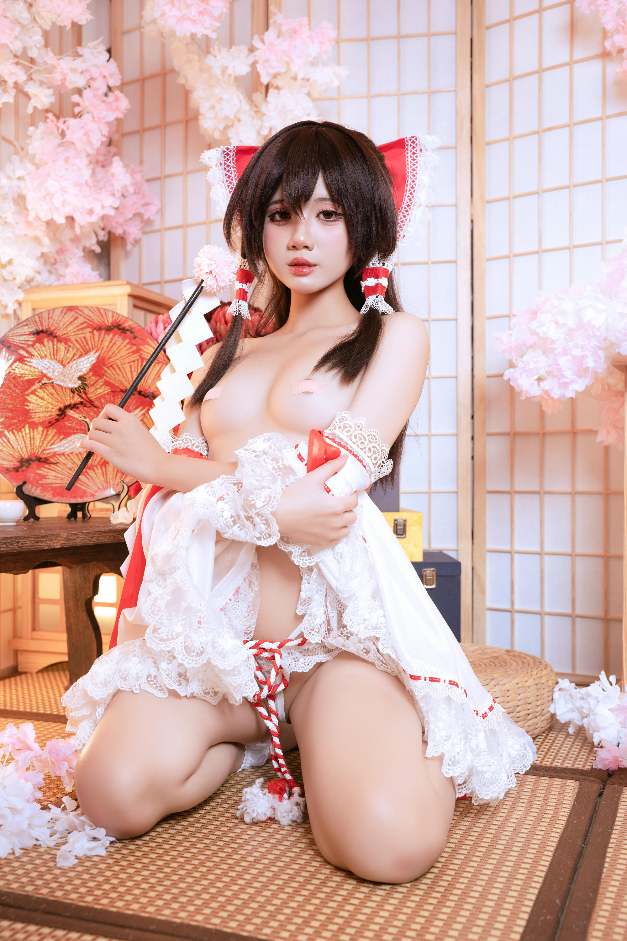 越南coser-PoppaChan NO.044 Reimu Hakurei[111P 14V 1.13G]_第1集