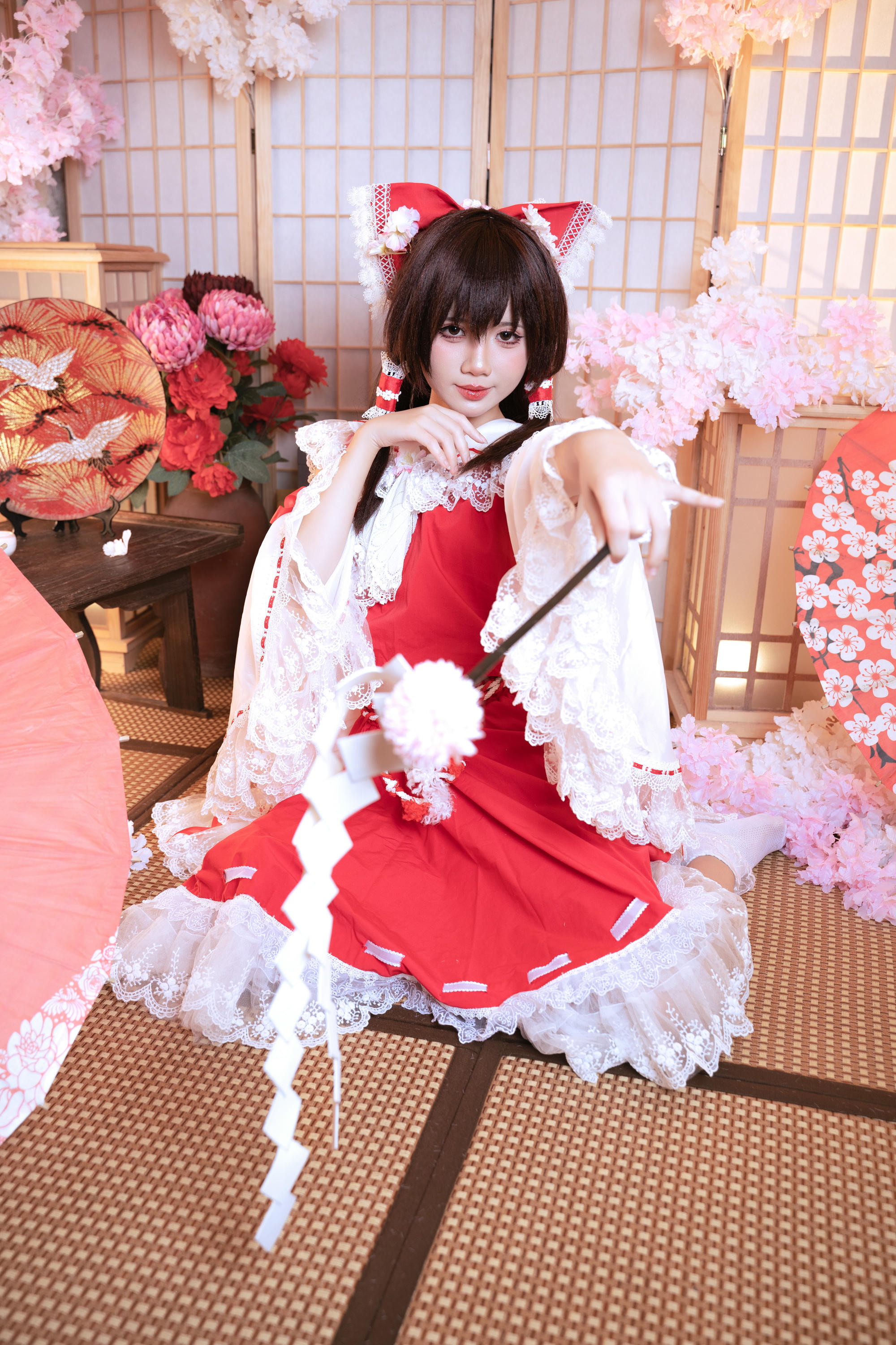 越南coser-PoppaChan NO.044 Reimu Hakurei[111P 14V 1.13G]_第1集