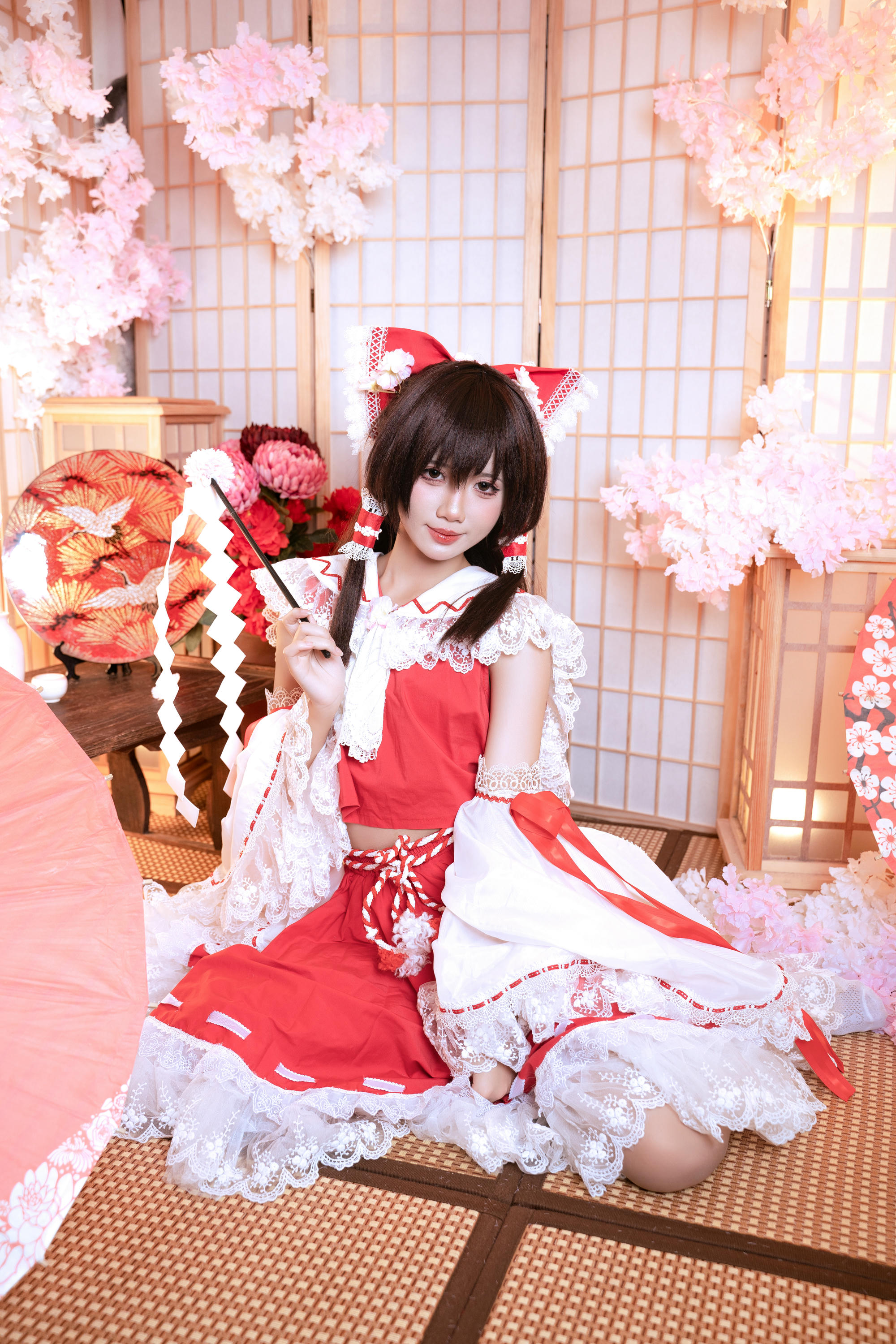 越南coser-PoppaChan NO.044 Reimu Hakurei[111P 14V 1.13G]_第1集