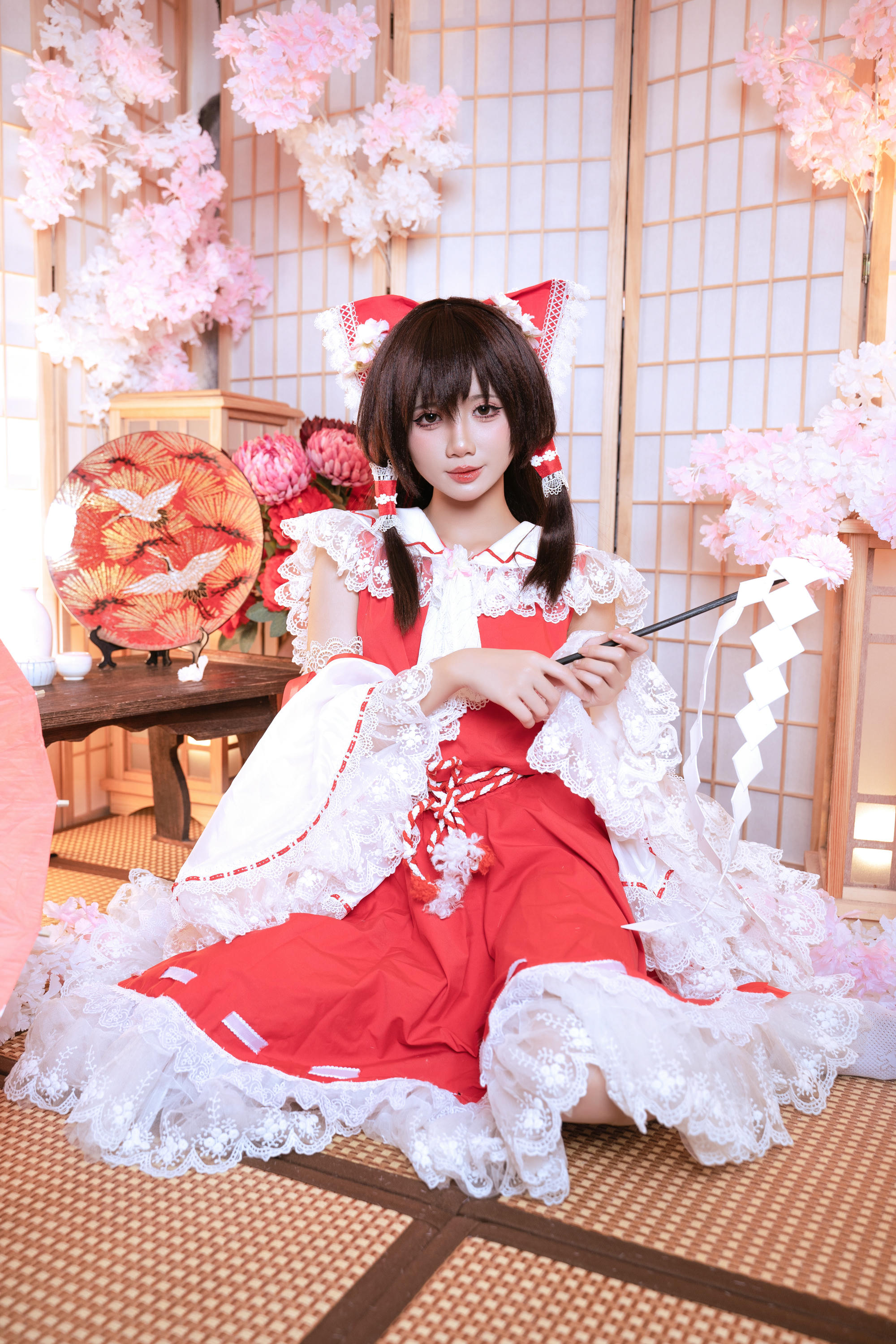 越南coser-PoppaChan NO.044 Reimu Hakurei[111P 14V 1.13G]_第1集