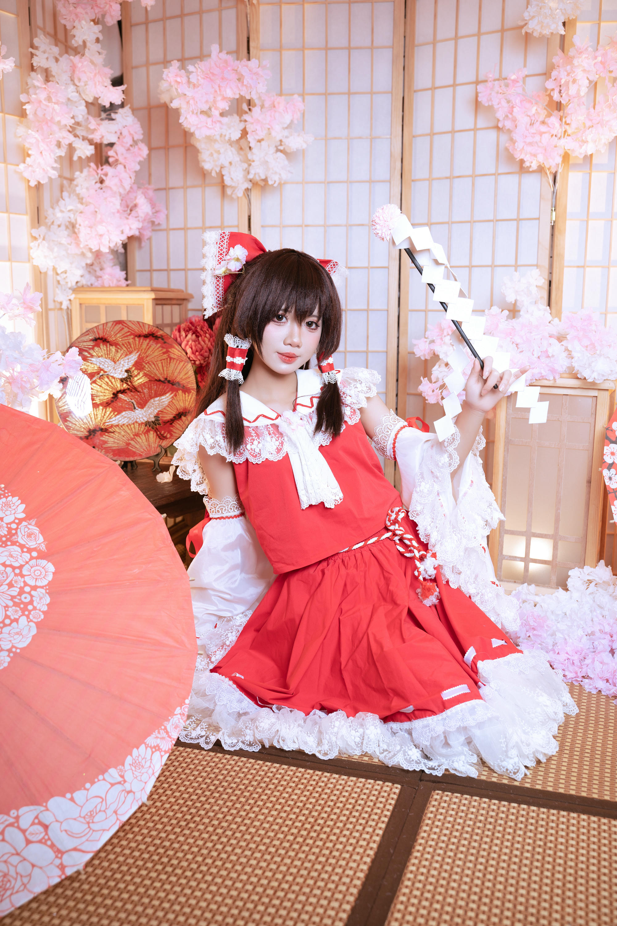 越南coser-PoppaChan NO.044 Reimu Hakurei[111P 14V 1.13G]_第1集