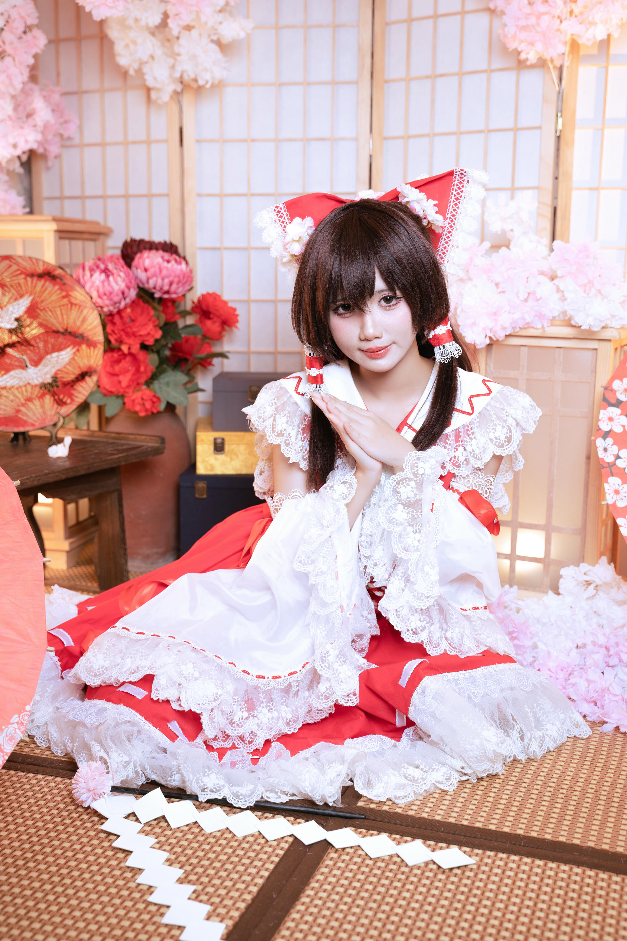 越南coser-PoppaChan NO.044 Reimu Hakurei[111P 14V 1.13G]_第1集