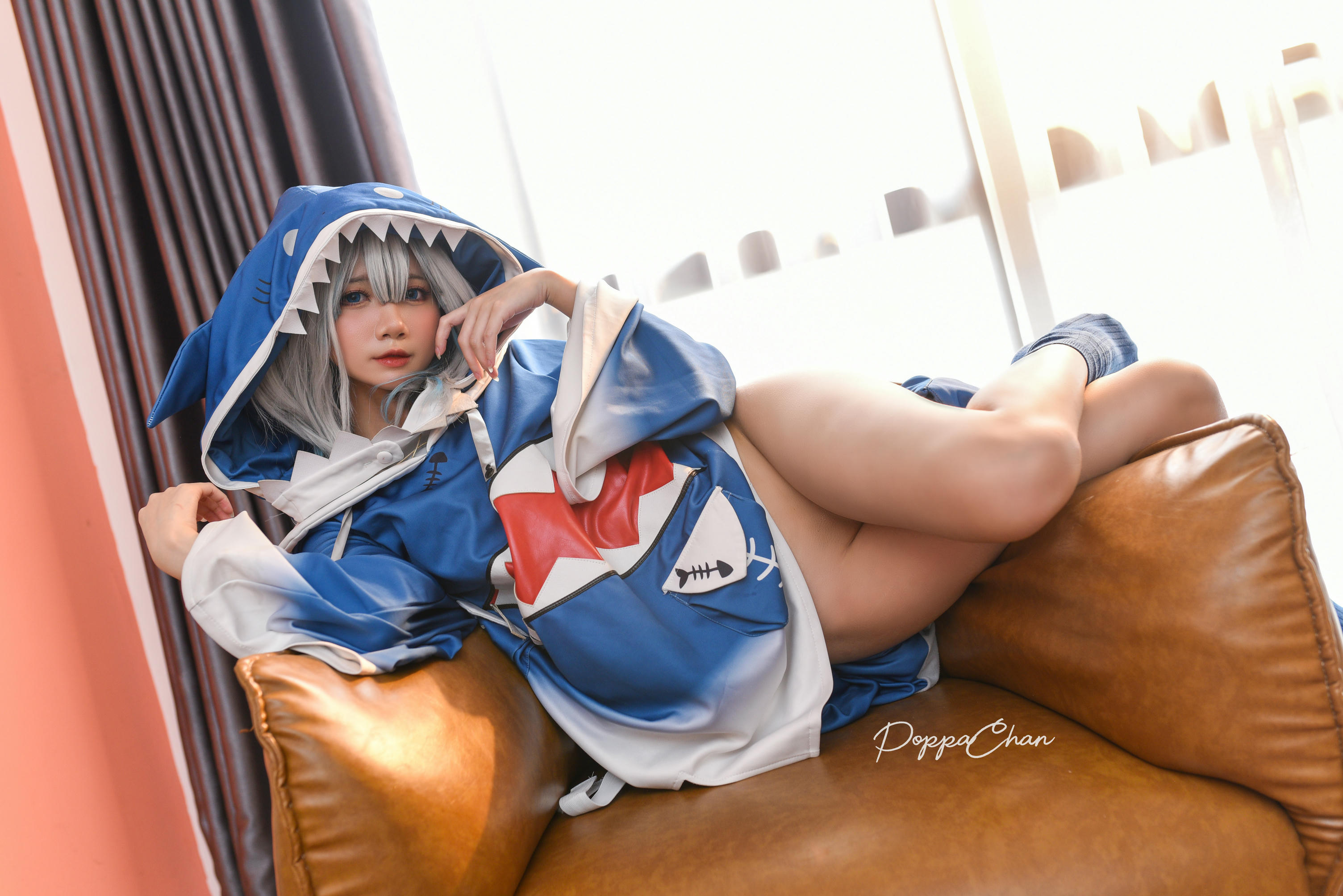 越南coser-PoppaChan NO.007 Gawr Gura[47P-220.5M]_第2集