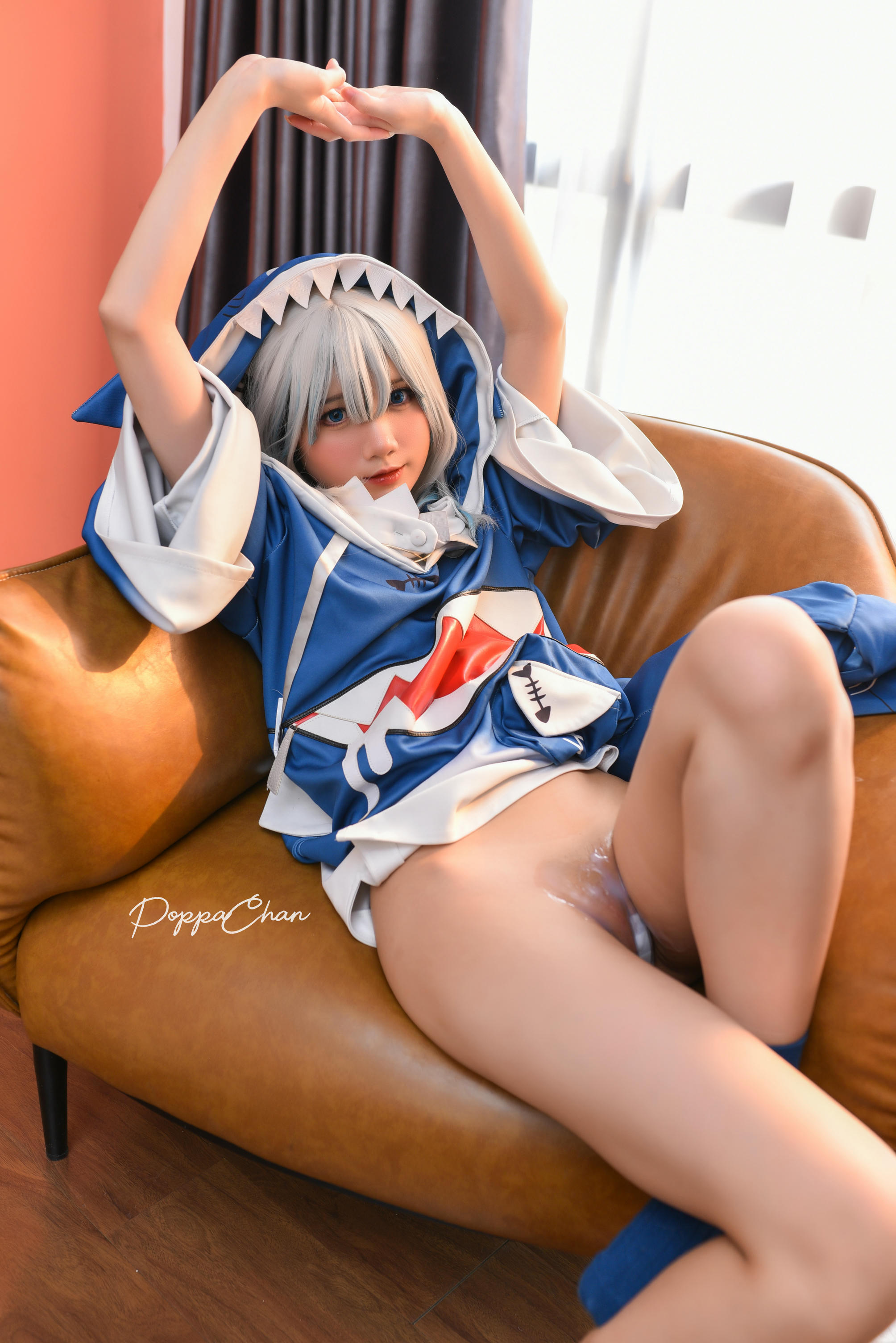 越南coser-PoppaChan NO.007 Gawr Gura[47P-220.5M]_第2集