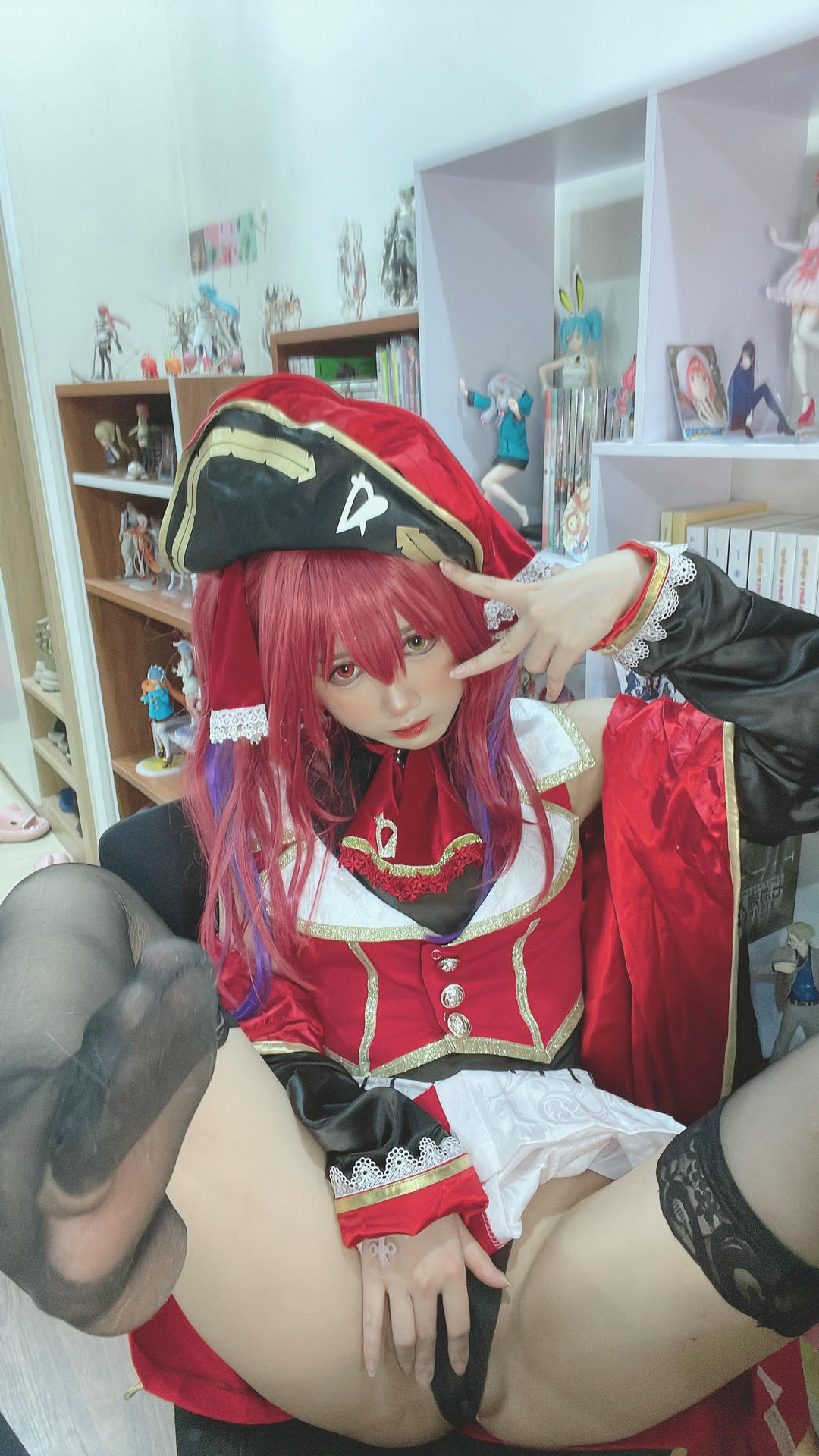 越南coser-PoppaChan NO.008 Houshou Marine[94P-427.5M]_第4集