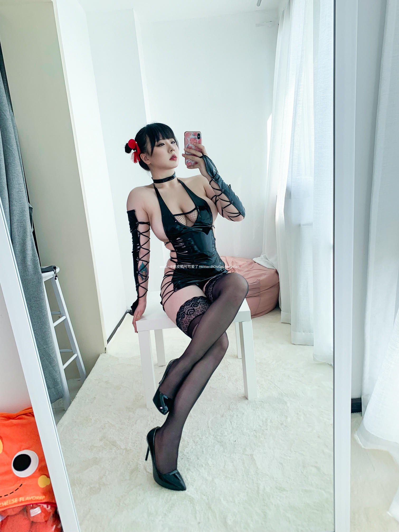 皮皮奶可可爱了啦 NO.021 忍者皮衣 [45P-175MB]_第1集