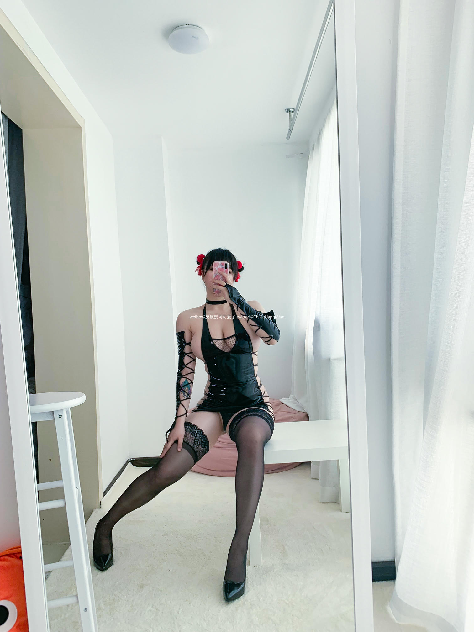 皮皮奶可可爱了啦 NO.021 忍者皮衣 [45P-175MB]_第1集