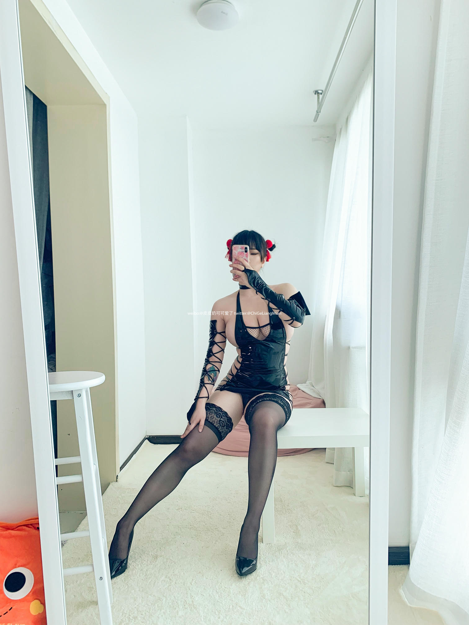 皮皮奶可可爱了啦 NO.021 忍者皮衣 [45P-175MB]_第1集