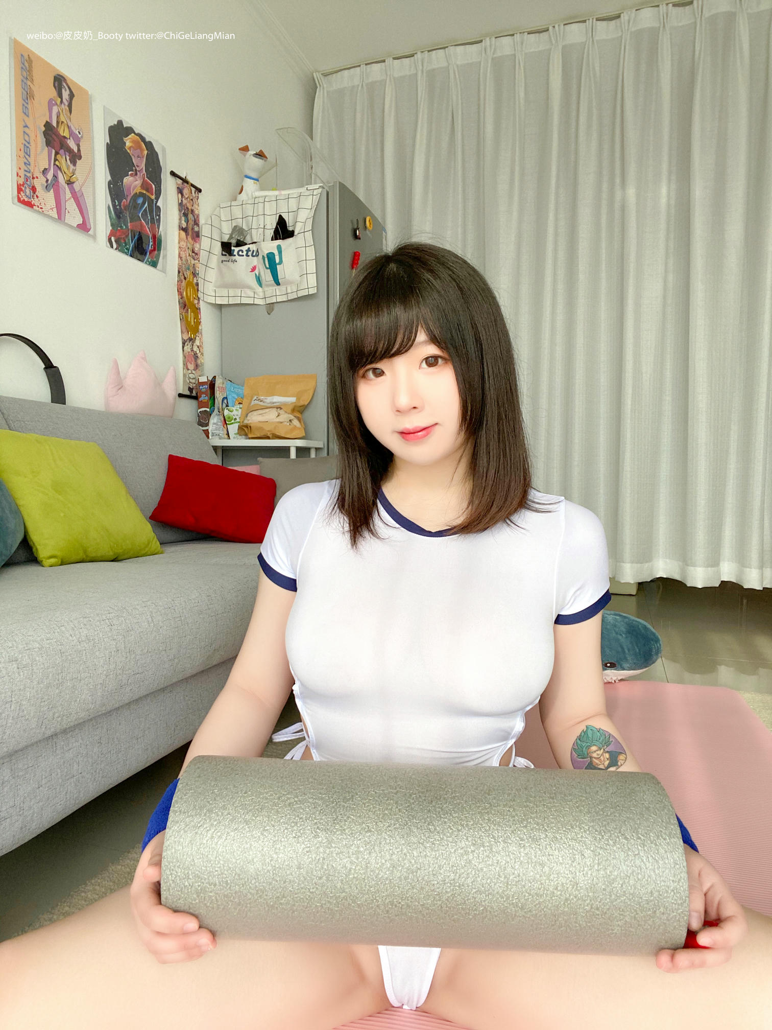 皮皮奶可可爱了啦 NO.023 高叉体操服 [82P1V-341MB]_第2集