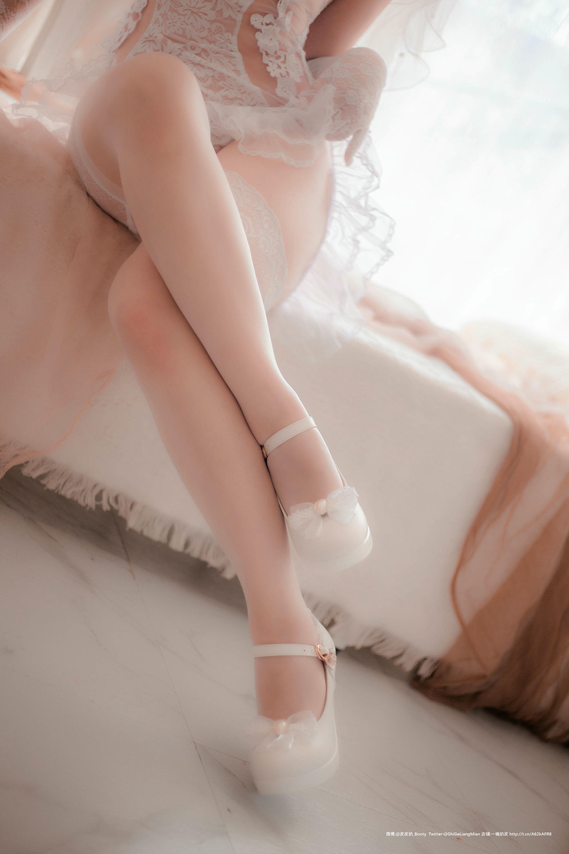 皮皮奶可可爱了啦 NO.024 朦胧婚纱 [66P-56MB]_第3集