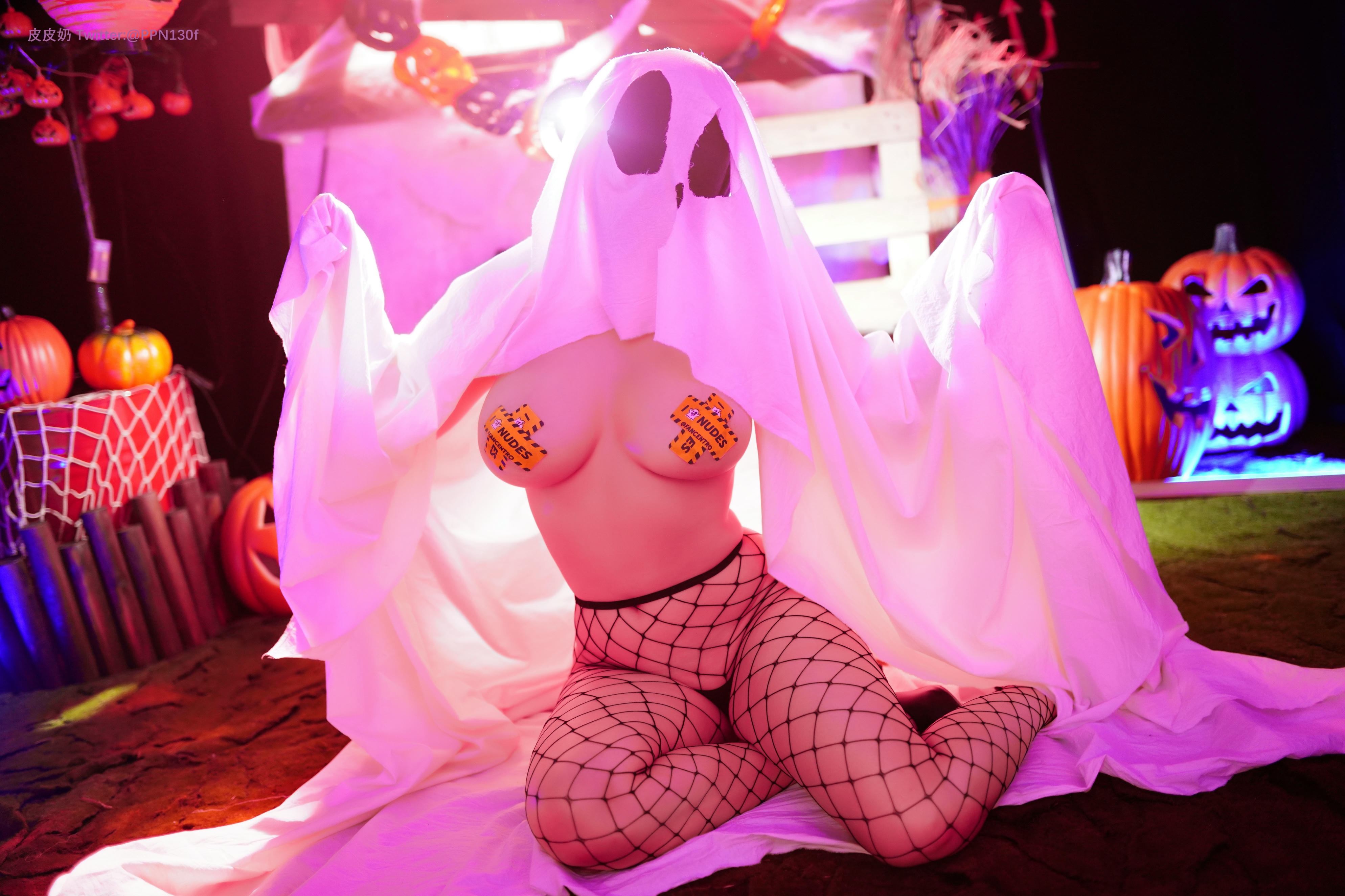 皮皮奶可可爱了啦 NO.026 万圣节幽灵 [68P-1.12GB]_第2集