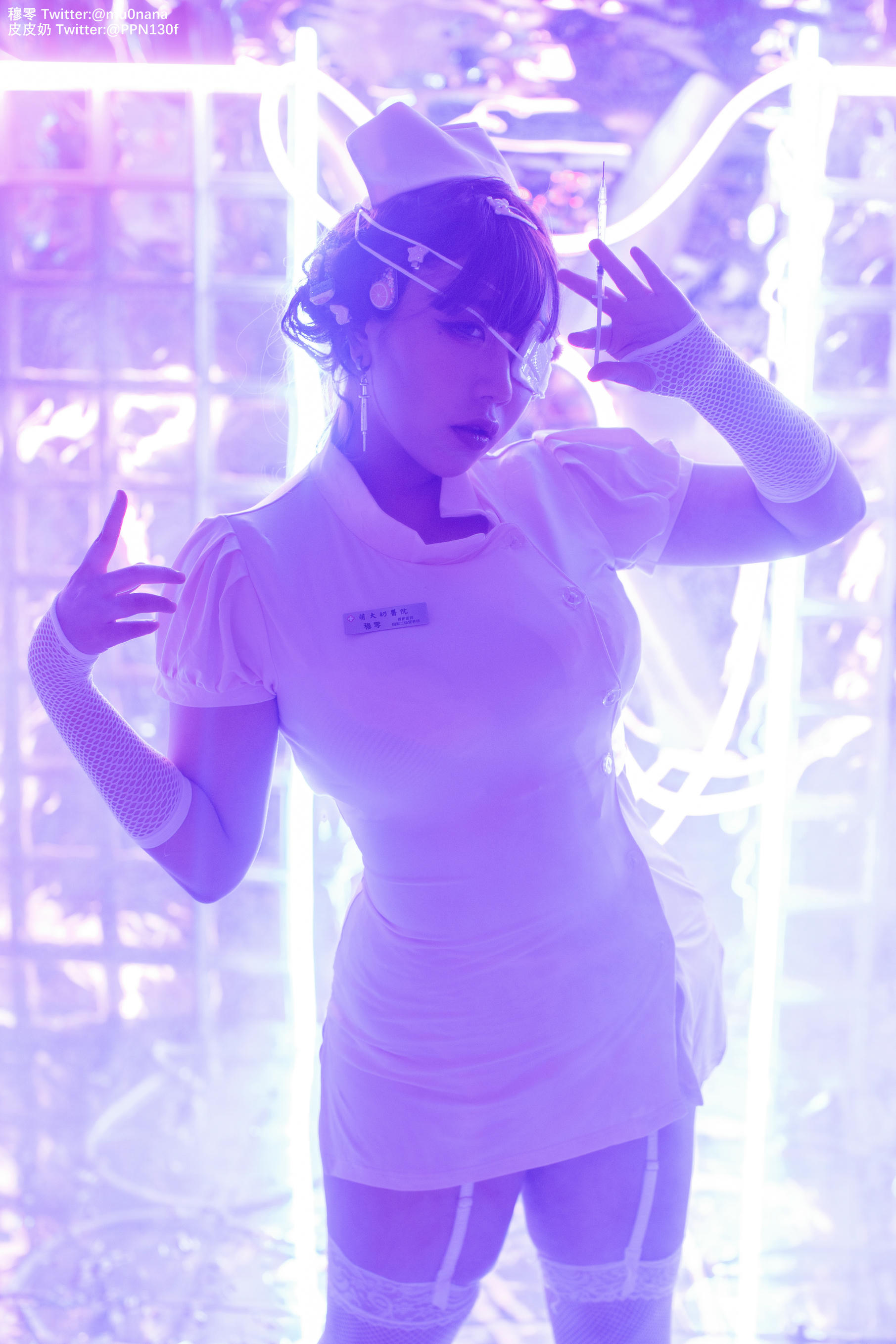 皮皮奶可可爱了啦 NO.028 喵零x皮皮奶 万圣节邪恶护士 [60P-1.09GB]_第1集