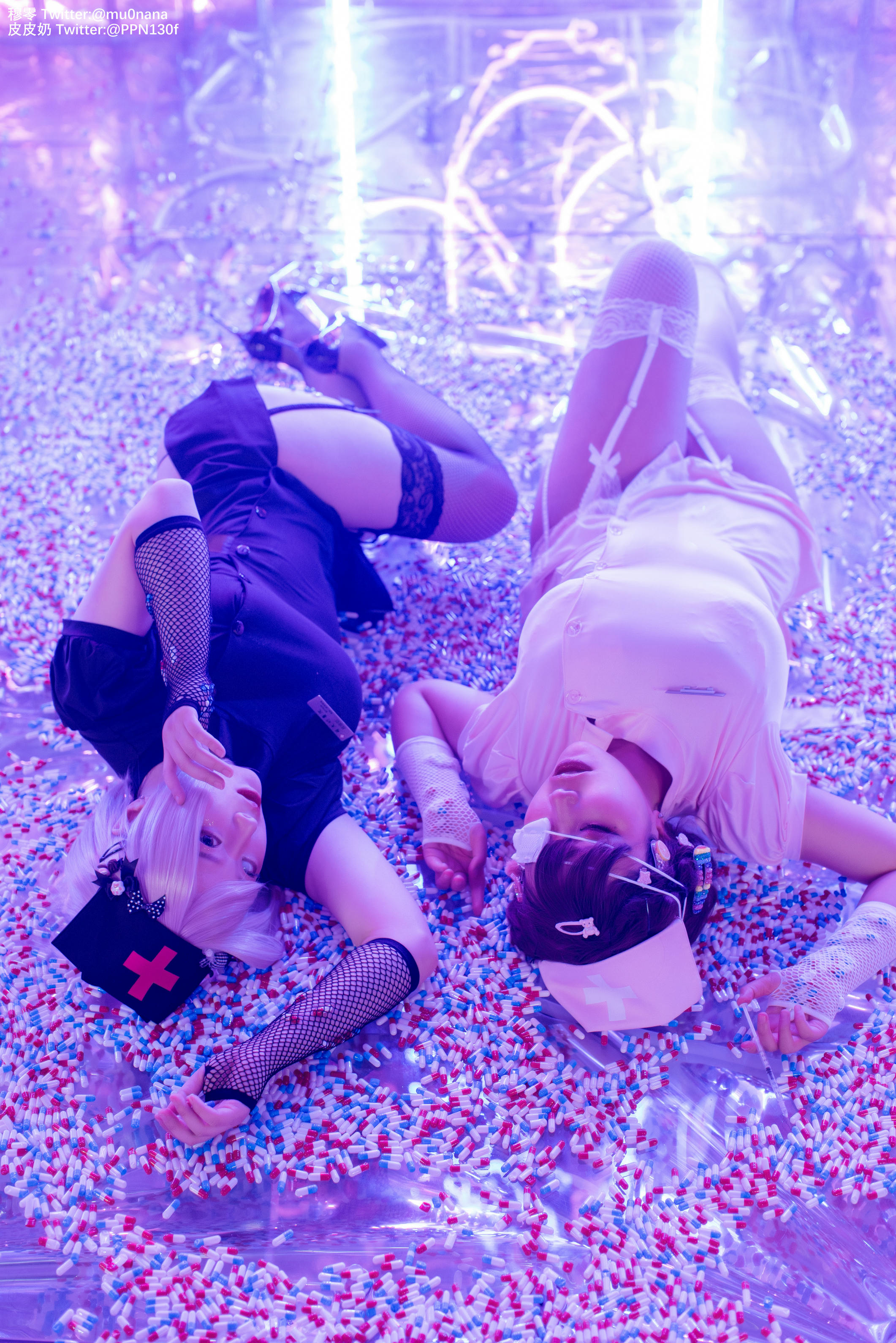 皮皮奶可可爱了啦 NO.028 喵零x皮皮奶 万圣节邪恶护士 [60P-1.09GB]_第1集