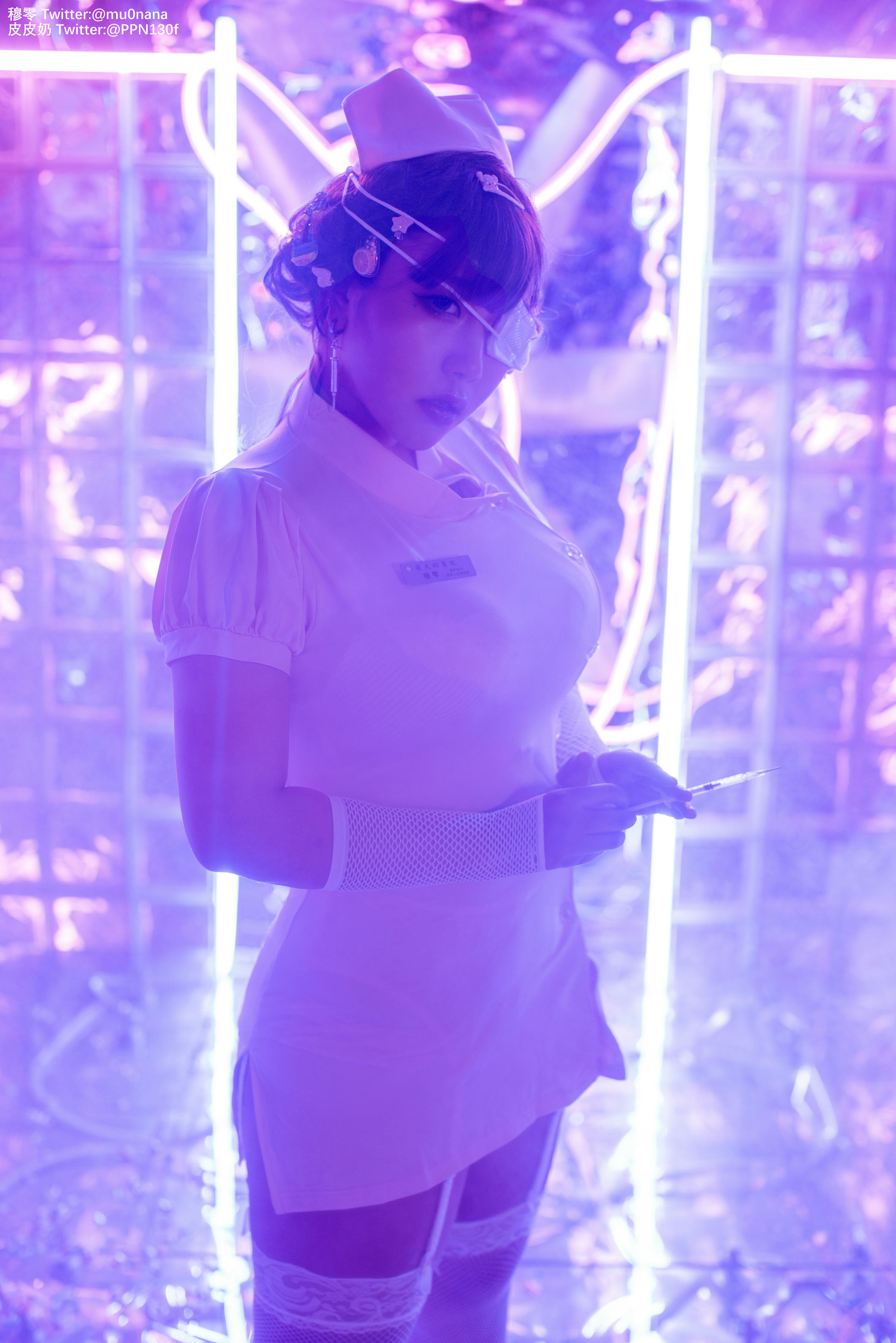 皮皮奶可可爱了啦 NO.028 喵零x皮皮奶 万圣节邪恶护士 [60P-1.09GB]_第1集