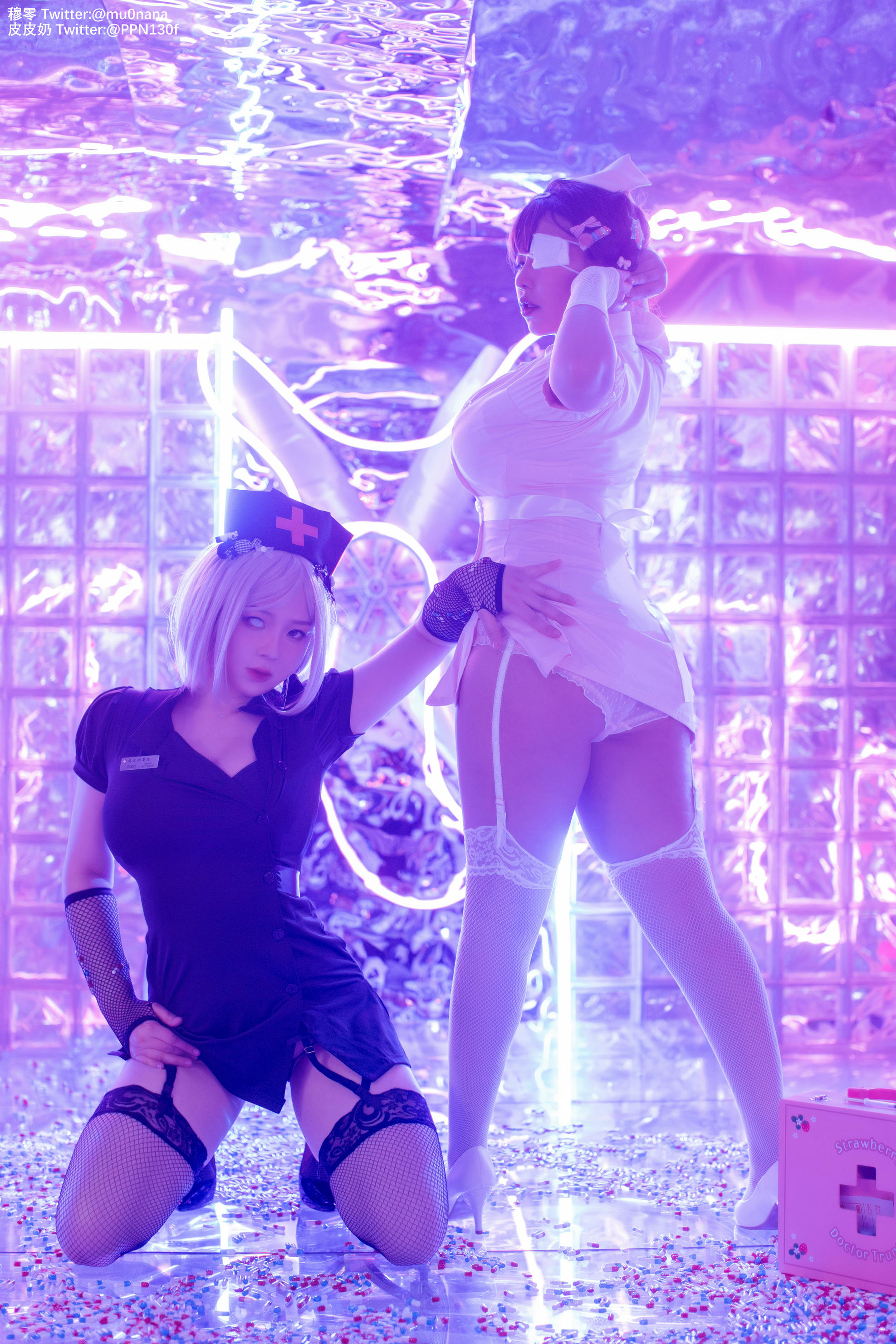 皮皮奶可可爱了啦 NO.028 喵零x皮皮奶 万圣节邪恶护士 [60P-1.09GB]_第2集