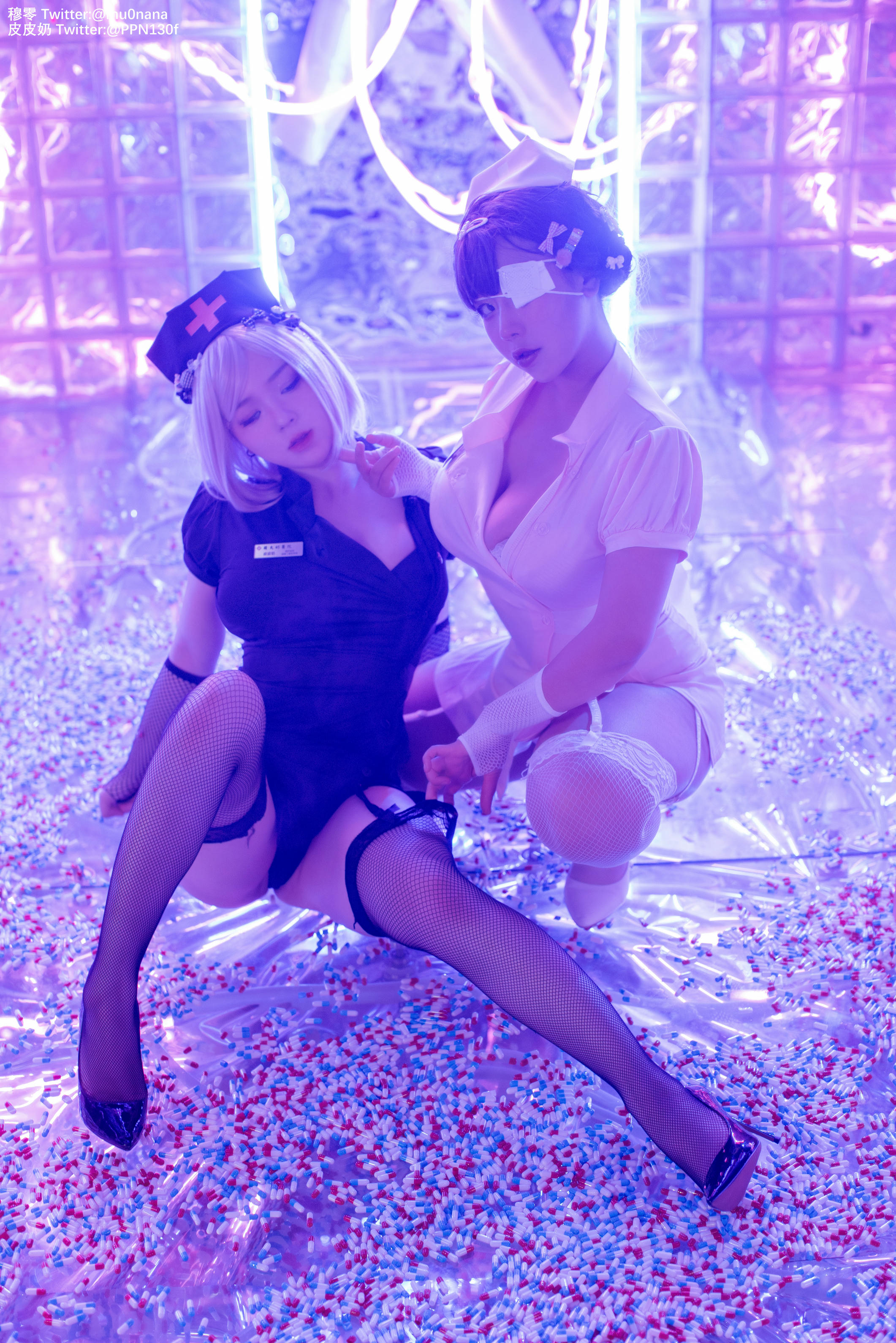 皮皮奶可可爱了啦 NO.028 喵零x皮皮奶 万圣节邪恶护士 [60P-1.09GB]_第2集