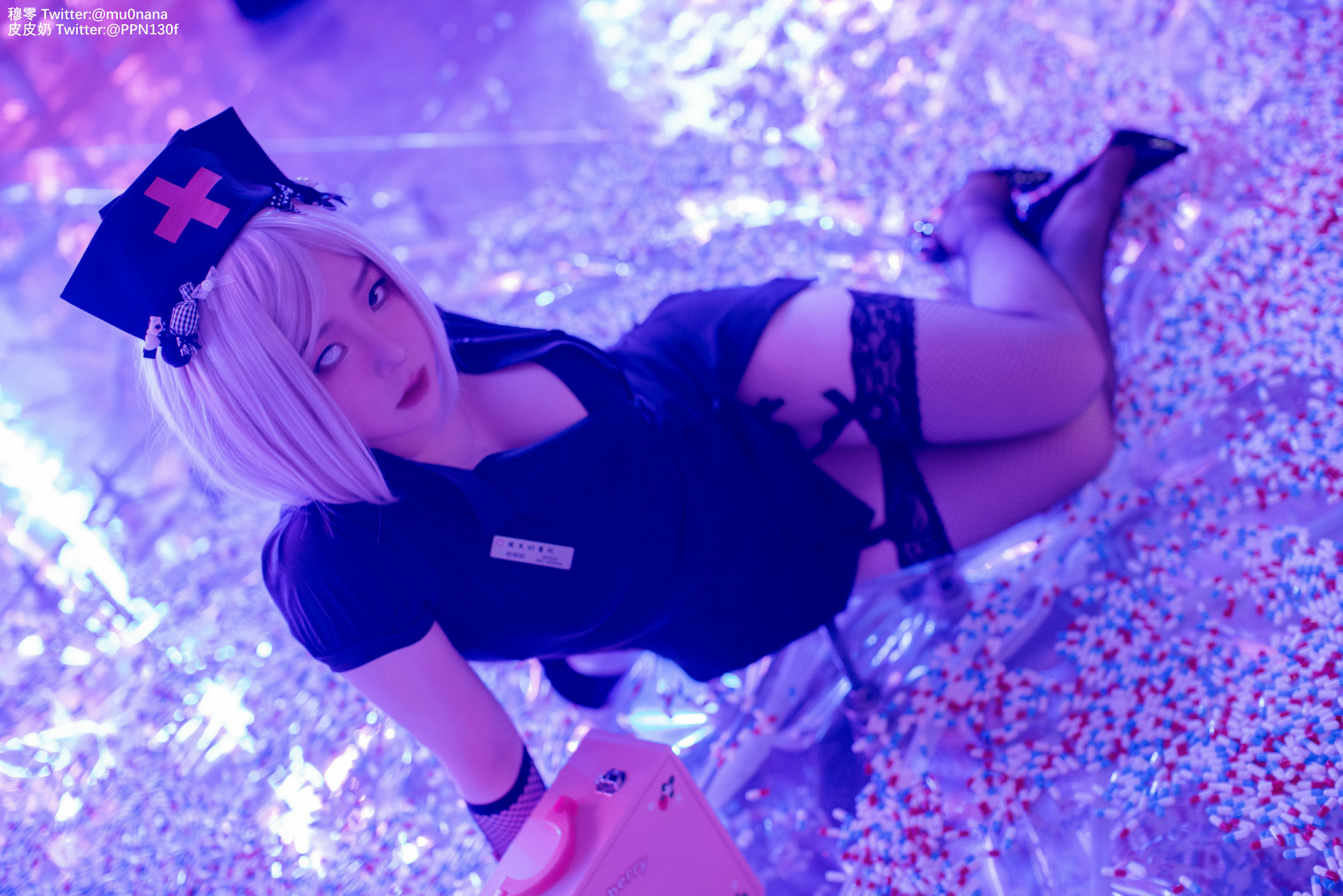 皮皮奶可可爱了啦 NO.028 喵零x皮皮奶 万圣节邪恶护士 [60P-1.09GB]_第3集