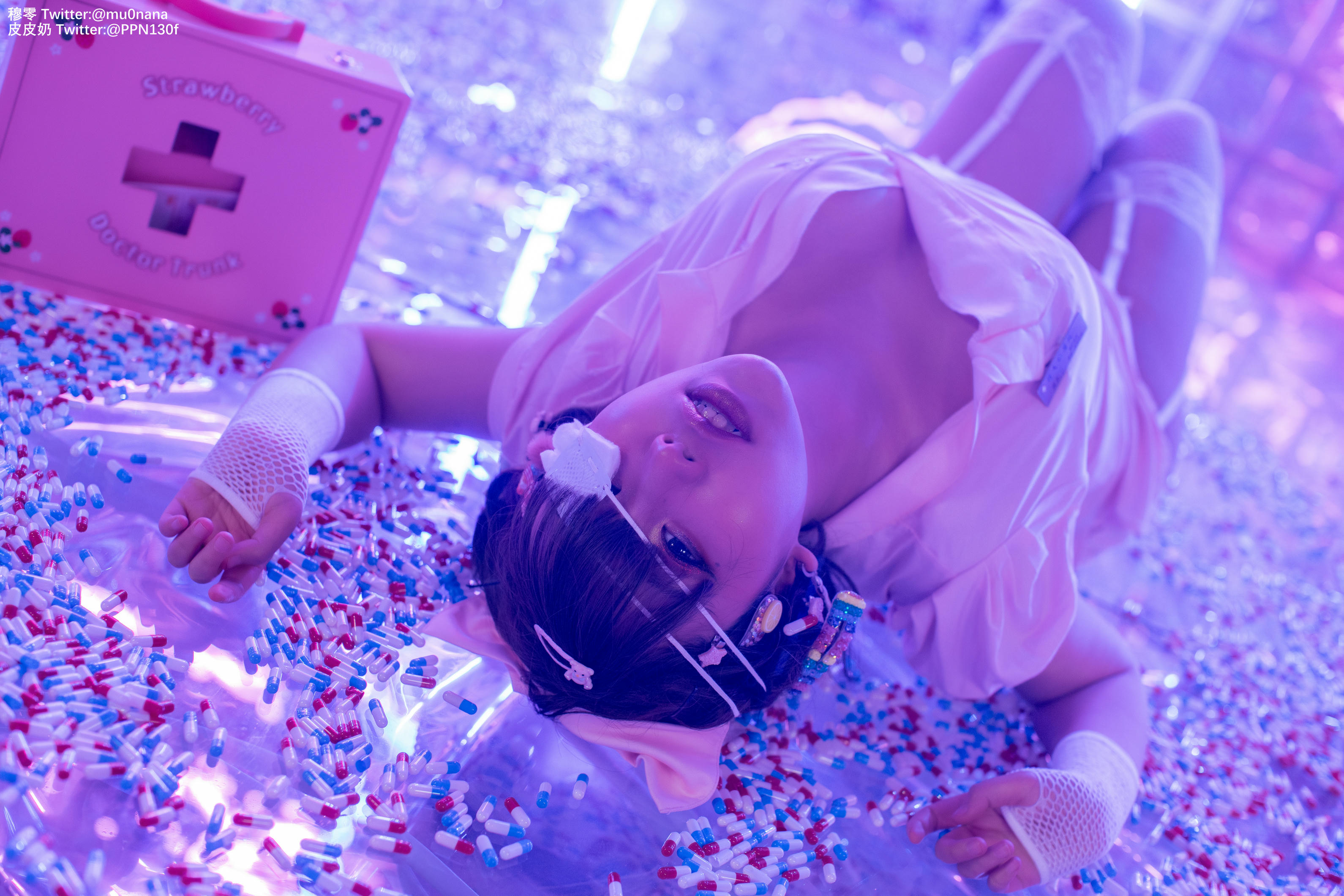 皮皮奶可可爱了啦 NO.028 喵零x皮皮奶 万圣节邪恶护士 [60P-1.09GB]_第3集