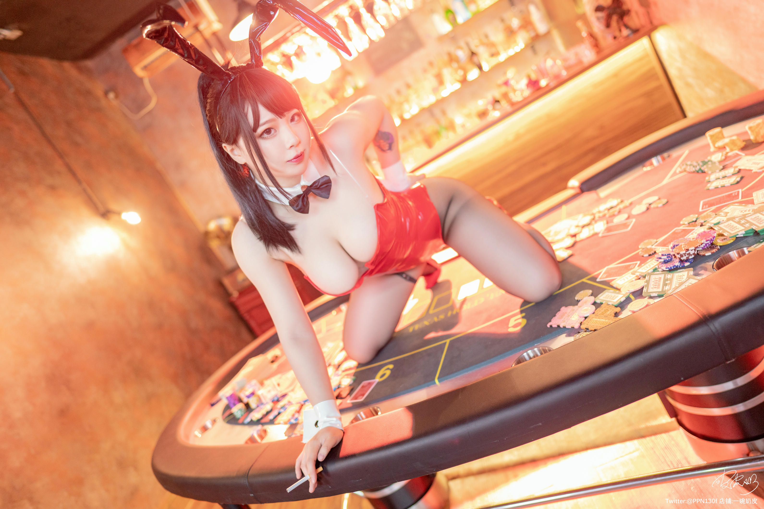 皮皮奶可可爱了啦 NO.030 元旦兔女郎 [47P-827MB]_第2集