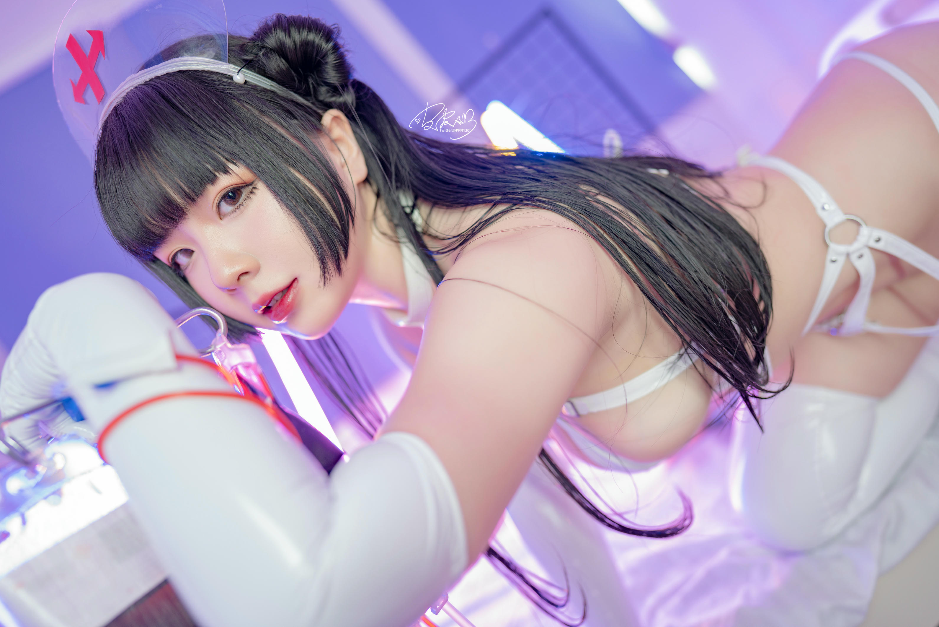 皮皮奶可可爱了啦 NO.032 透明护士 [34P-354MB]_第1集