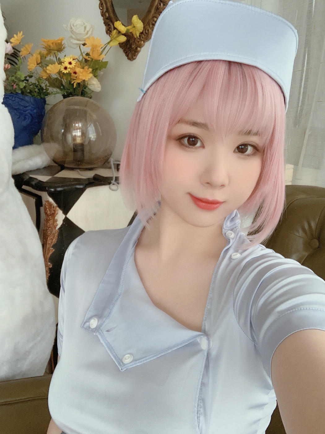 皮皮奶可可爱了啦 NO.034 &周叽是可爱兔兔 粉蓝护士 [77P8V-709MB]-小礼包-皮皮奶自拍小礼包_第1集