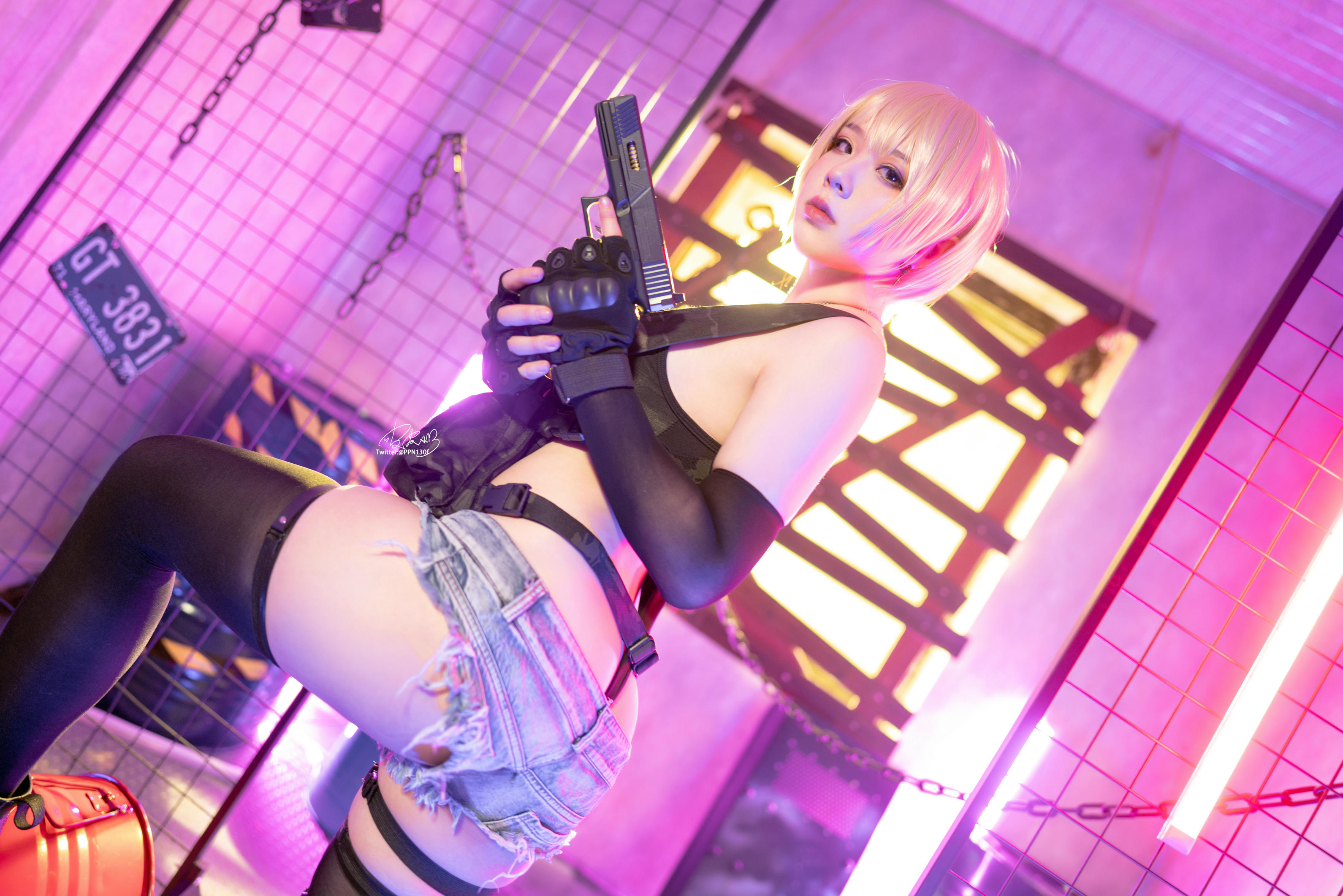 皮皮奶可可爱了啦 NO.037 战术背心 [50P-871MB]_第1集