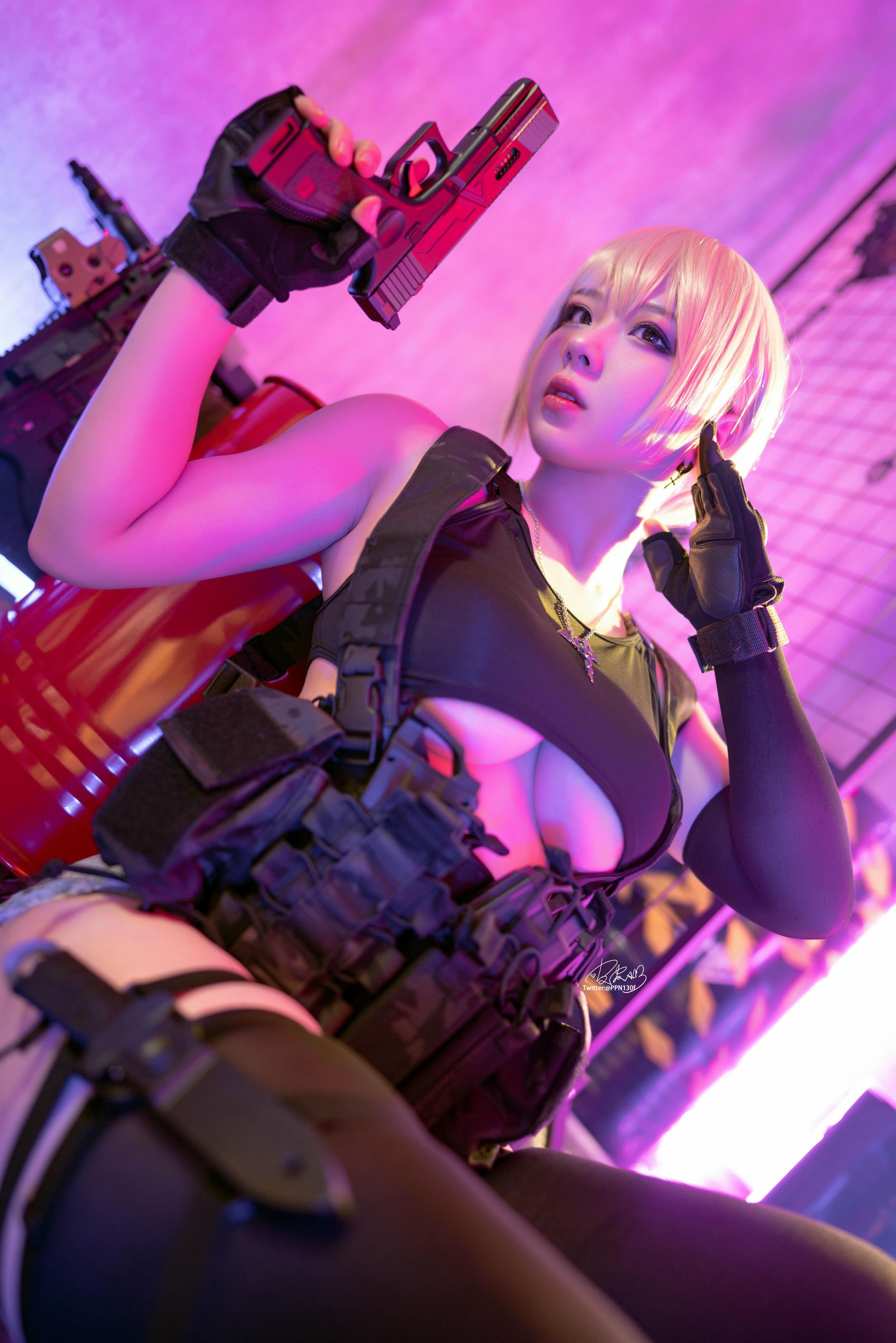 皮皮奶可可爱了啦 NO.037 战术背心 [50P-871MB]_第1集